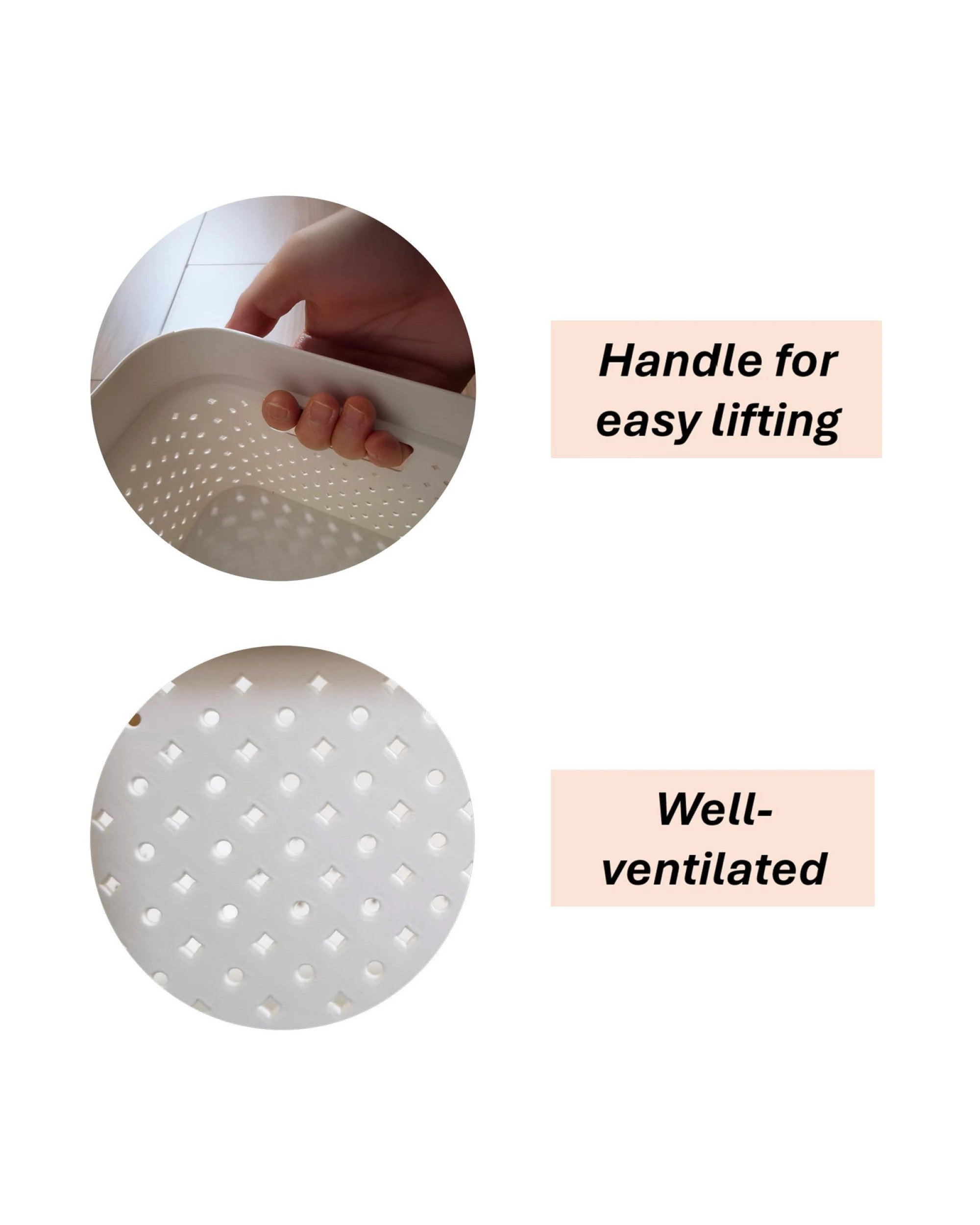 4 BR Home Premium Plastic Storage Basket Container with Lid, 5L Capacity, Pack of 24, 4 of 5