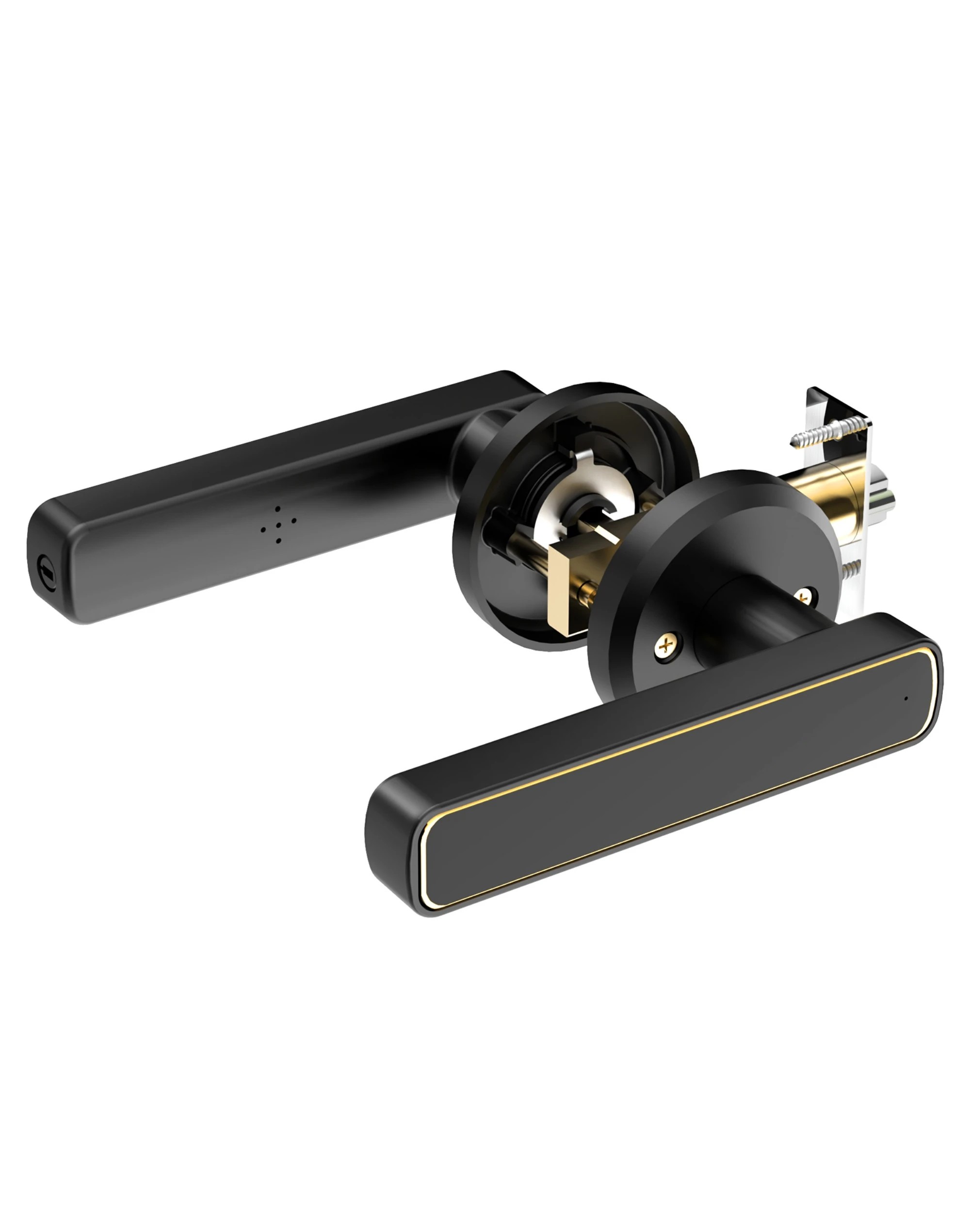 7 Advwin Fingerprint Smart Door Lock - Black, 7 of 7