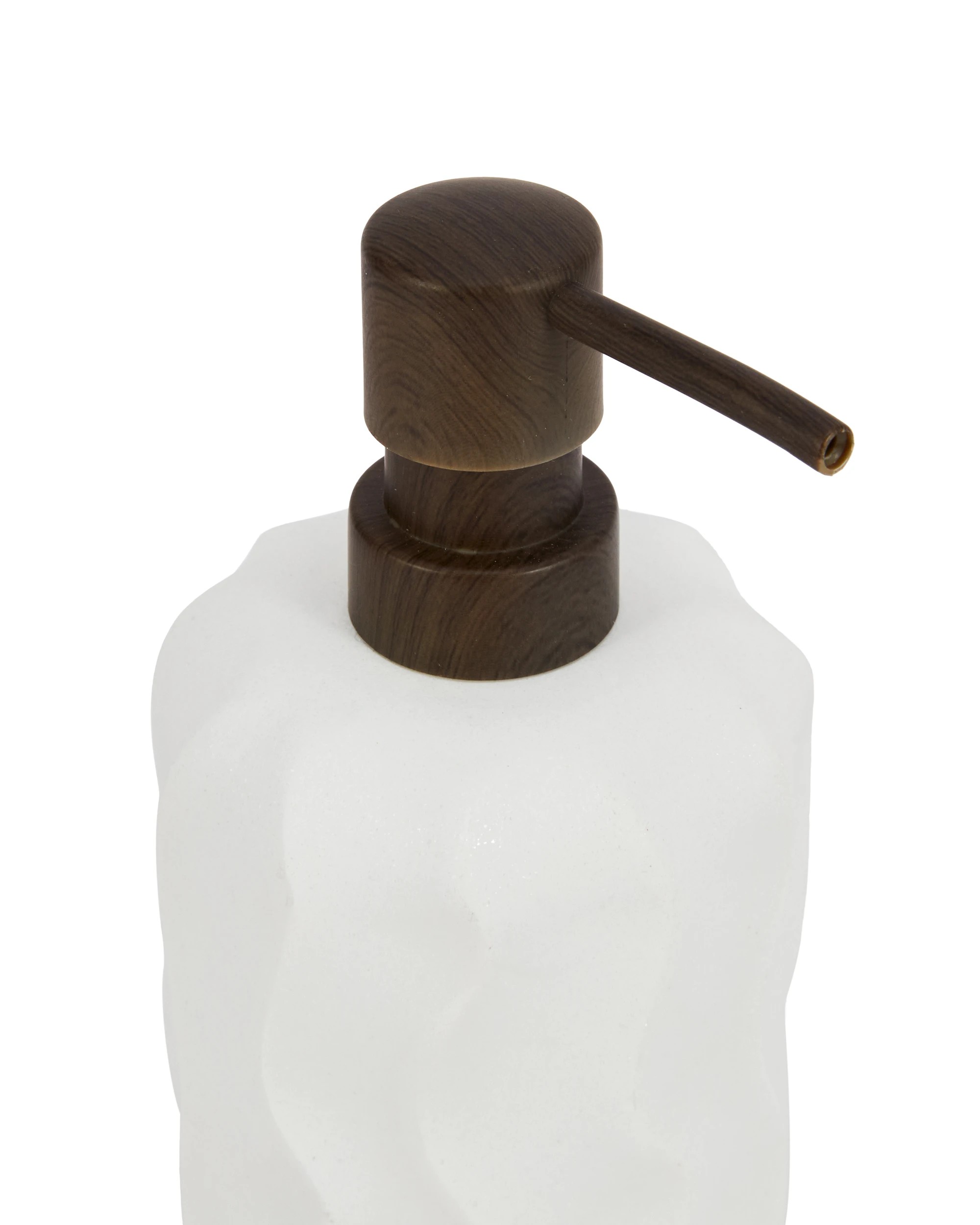 2 White Textured Soap Dispenser, 2 of 4