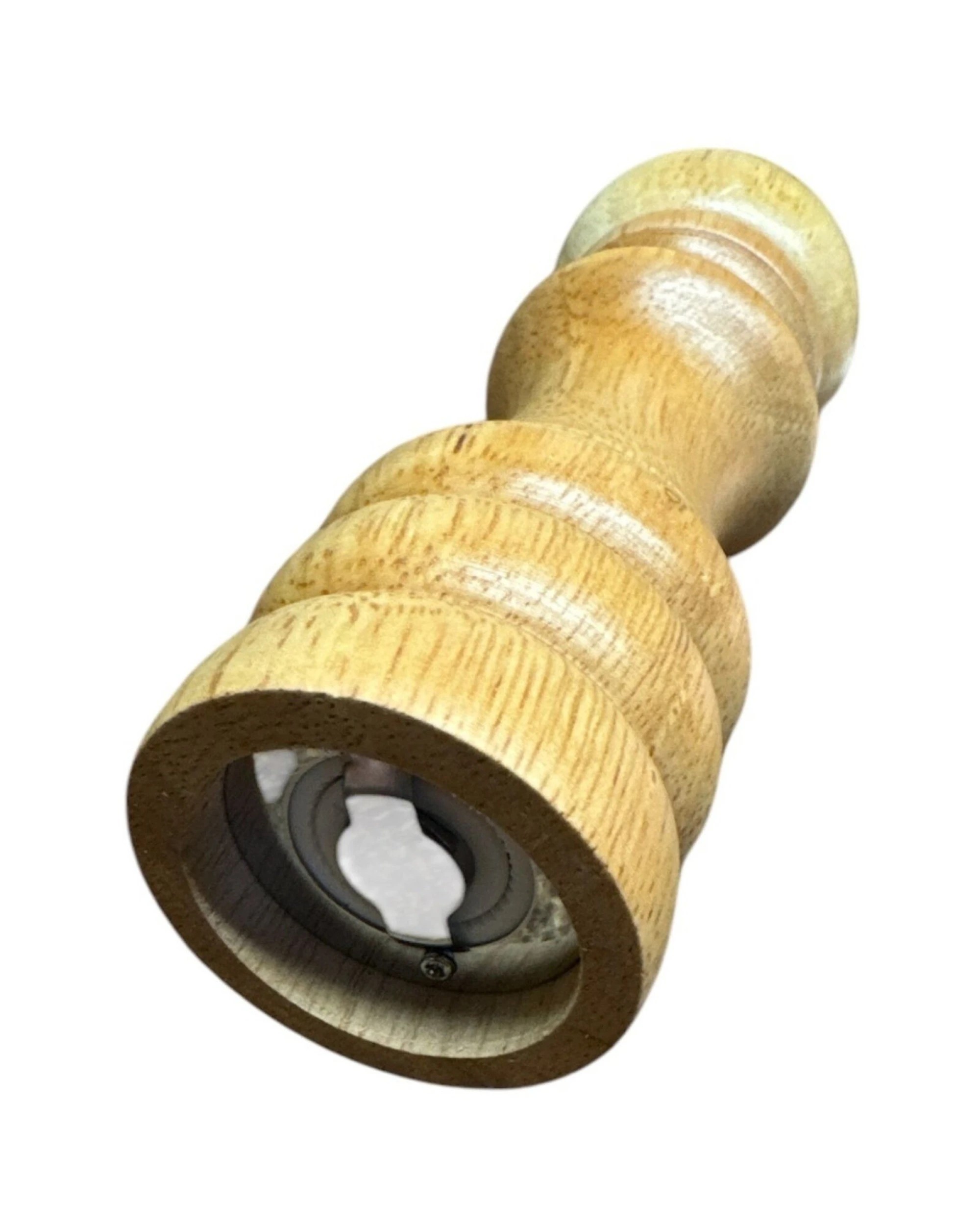 2 BR Home Adjustable Wooden Pepper Grinder with Ceramic Mechanism, 2 of 3