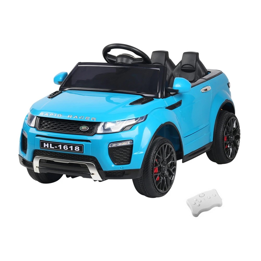 1 Rigo Kids Electric Ride On Car SUV Toy Cars Remote 12V - Blue, 1 of 8