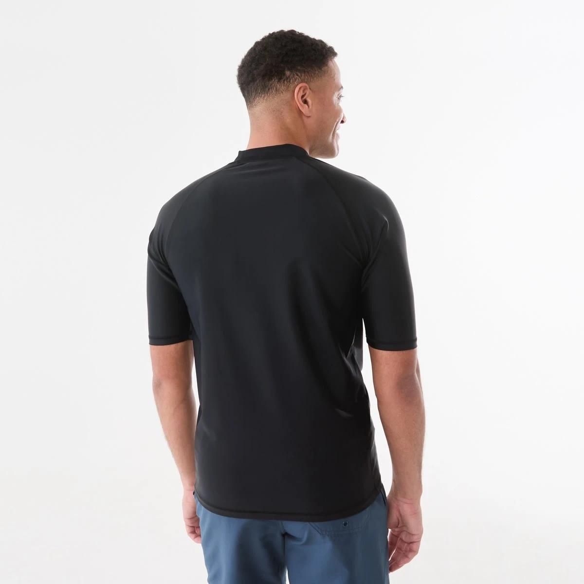 3 Short Sleeve Rash Vest BLACK, 3 of 5