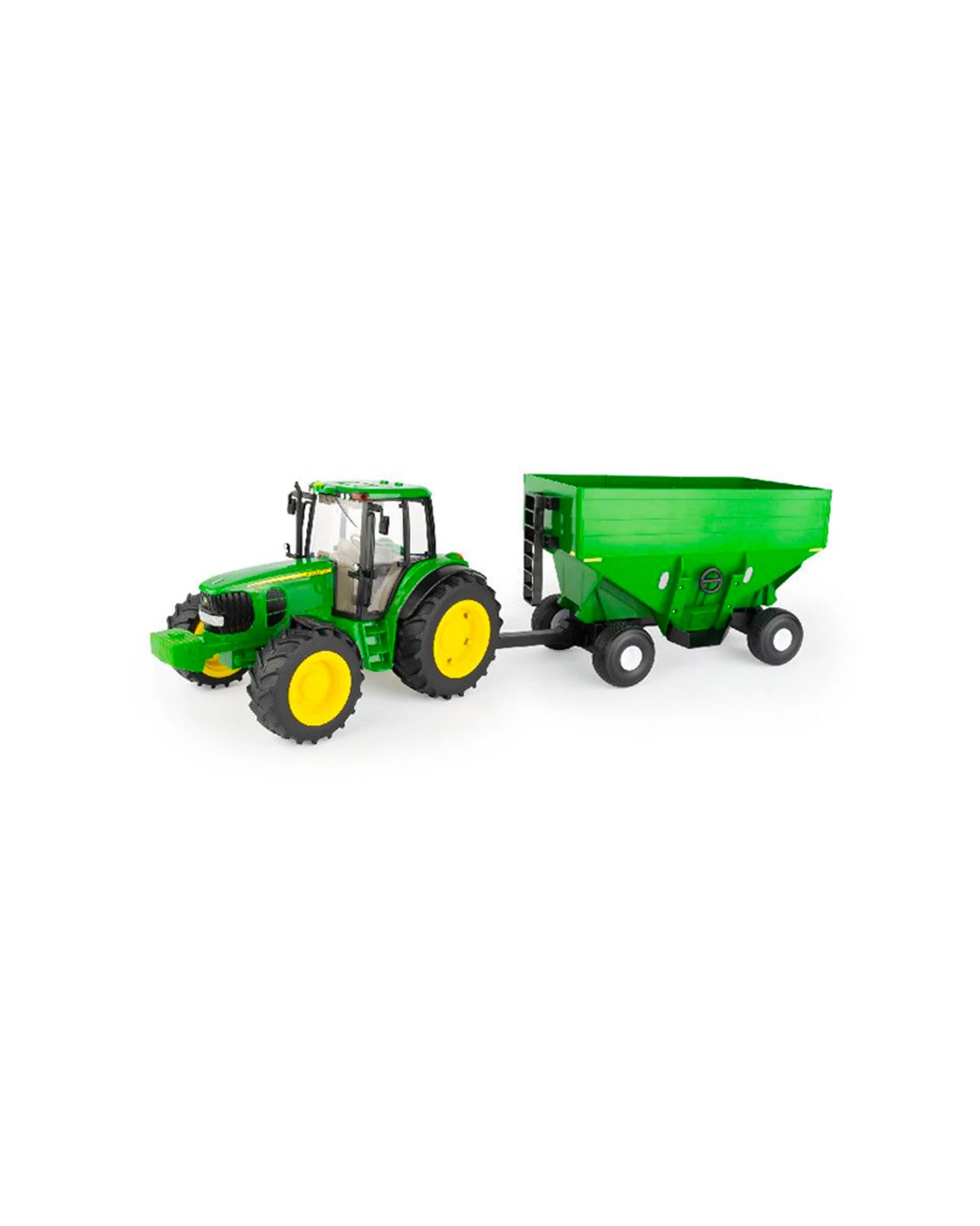 4 John Deere 1 16 7430 Big Farm Tractor With Gravity Wagon Kids Light Sound Toy 3+ - Green, 4 of 6