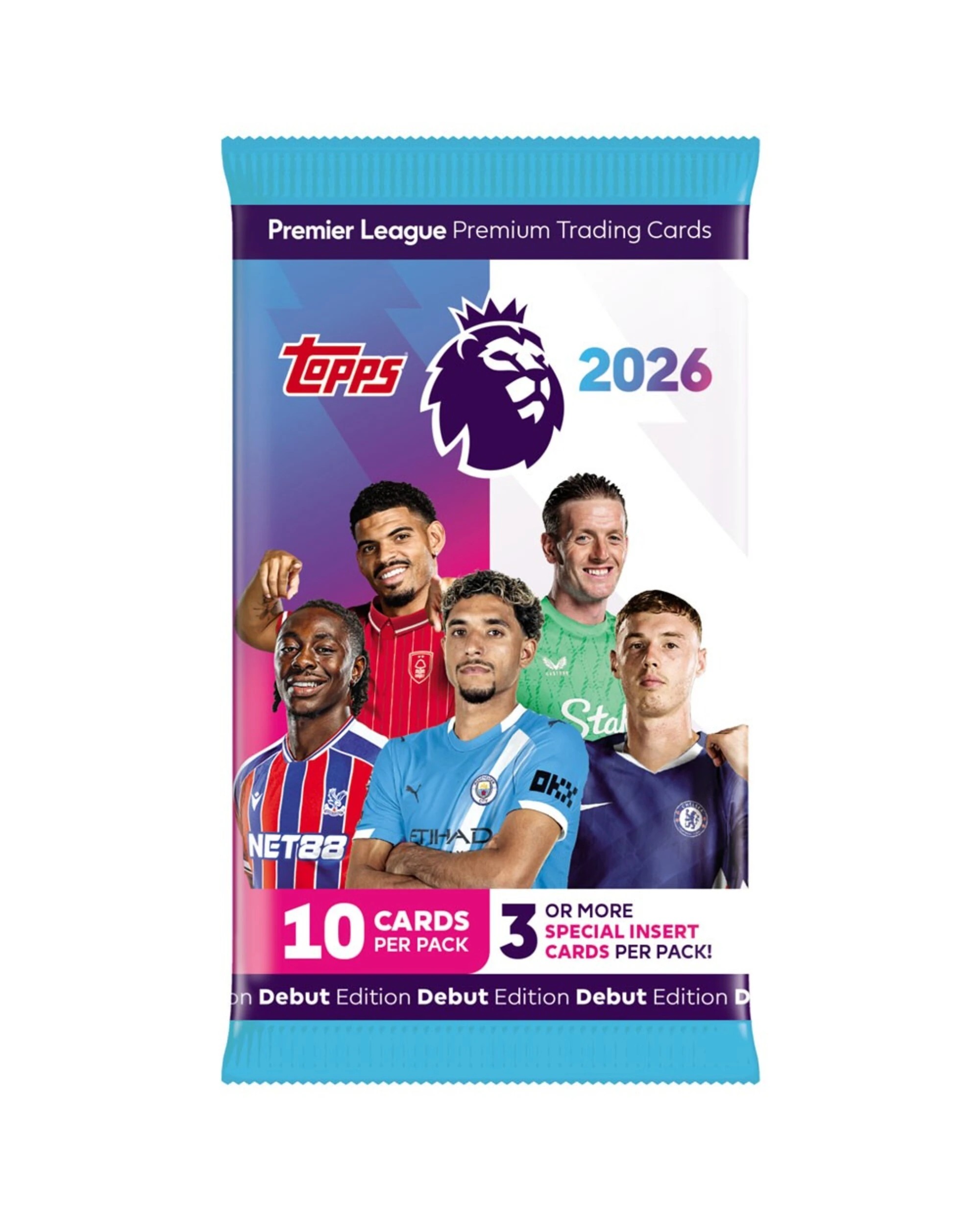 2 Topps 2026 Premier League Trading Cards Golden Boot Tin, 2 of 5