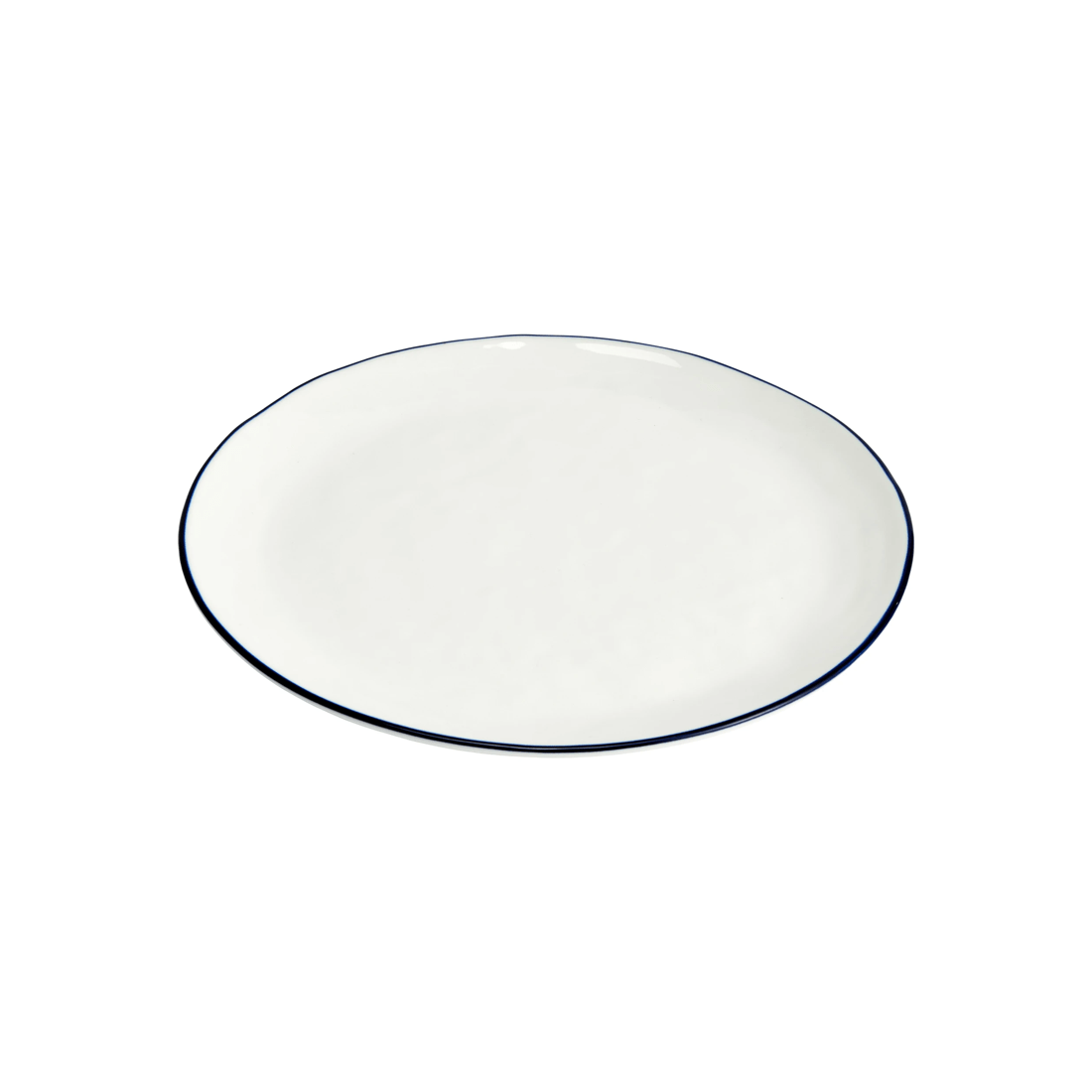 1 White Bistro Side Plate, 1 of 3
