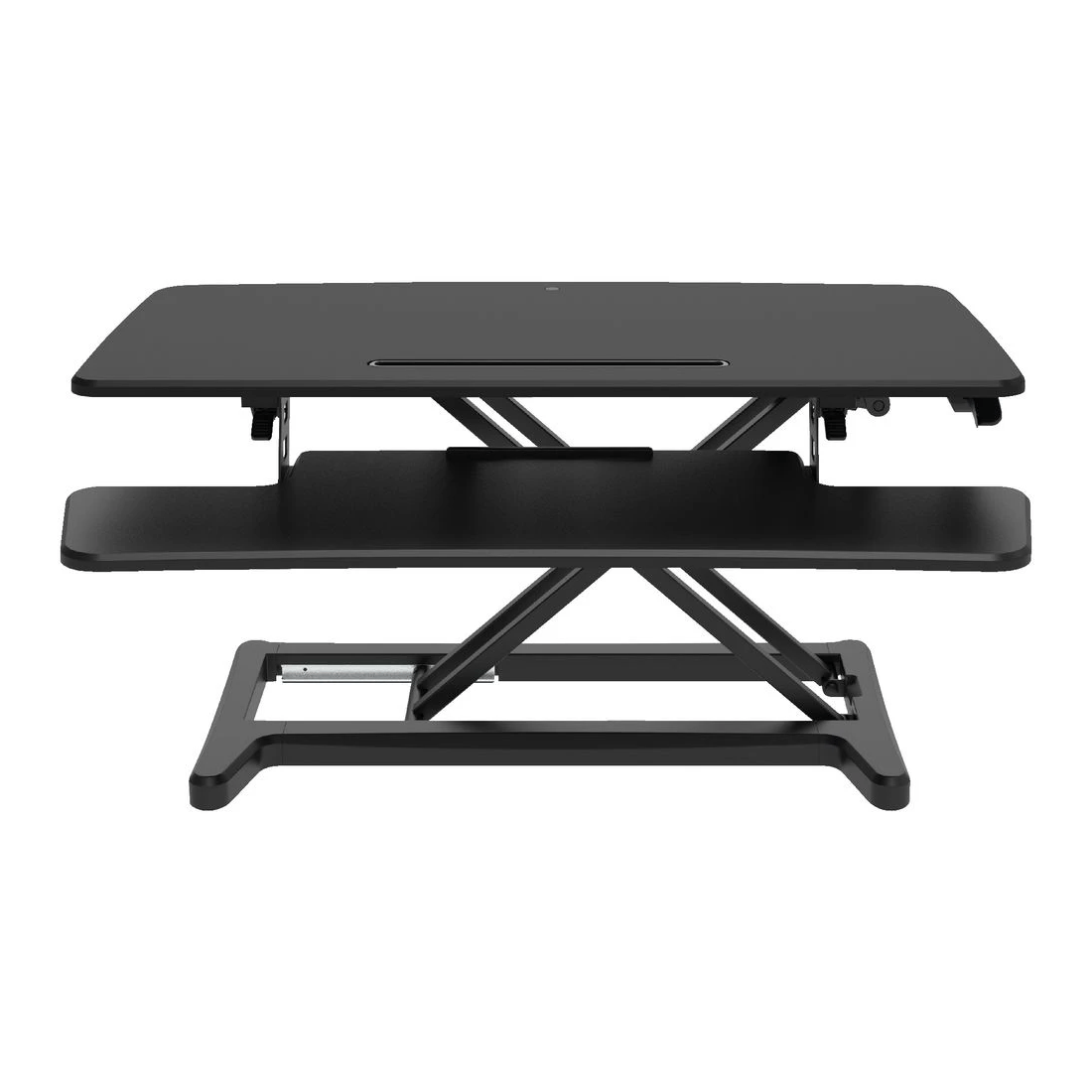 4 Matrix Sit Stand Desk Large Black, 4 of 10