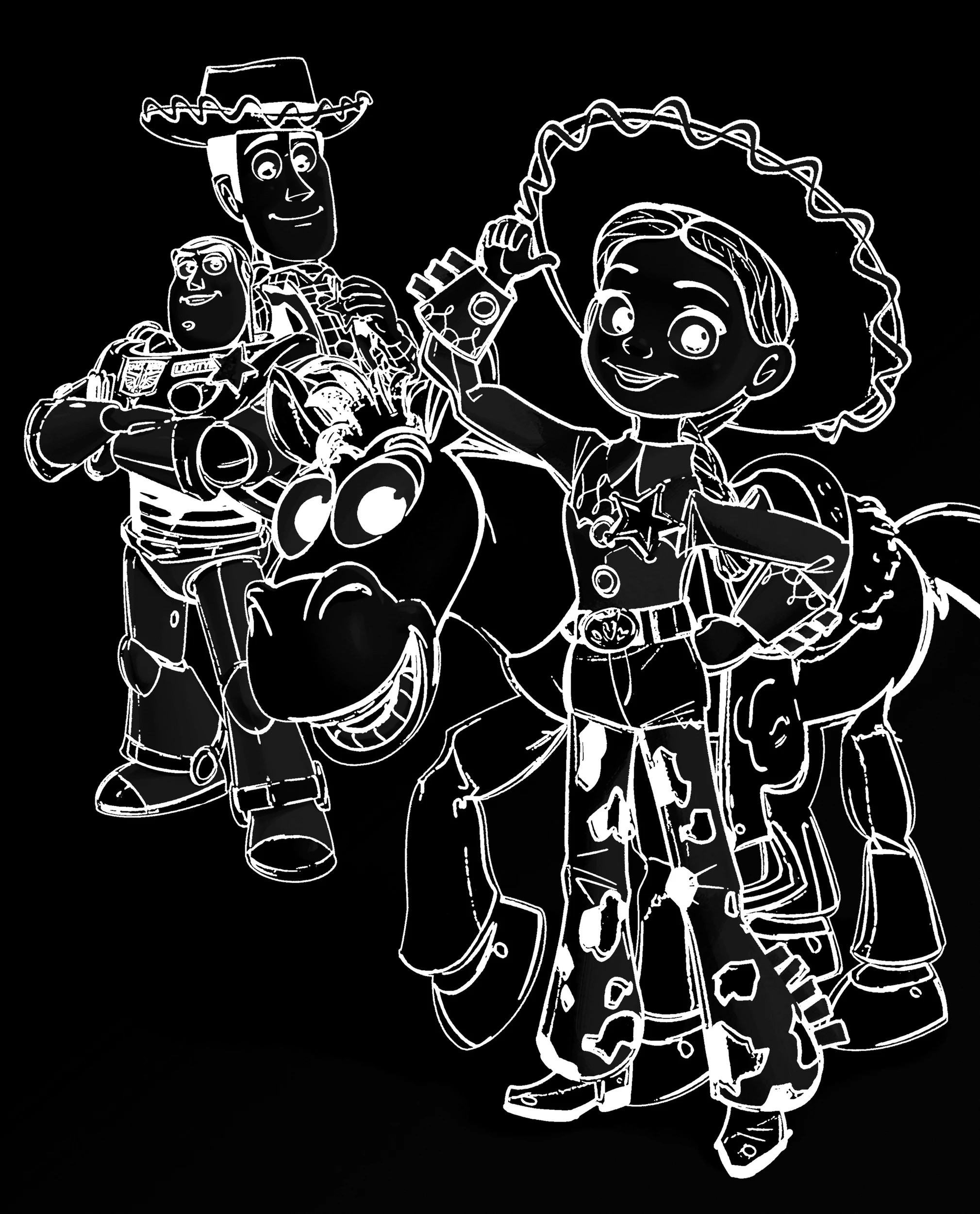 2 Disney Pixar Toy Story 5: Scratch Colouring Book, 2 of 5