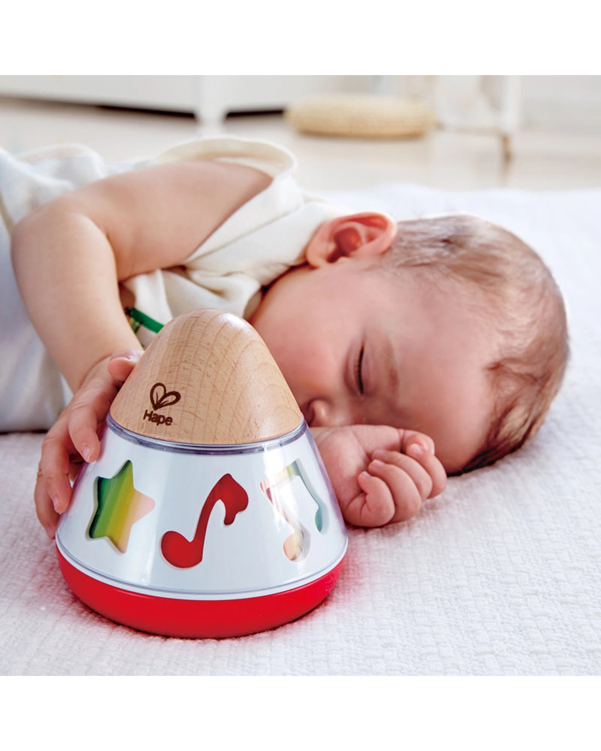 3 Hape Rotating Music Box Soothing Musical Babiy Toddler Play Toy - Multi, 3 of 3