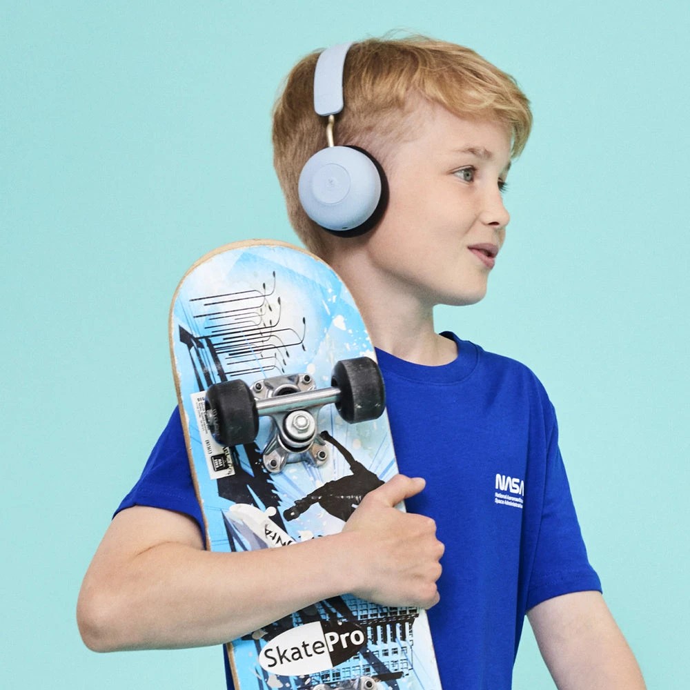 2 Kreafunk Kids Buzz Bluetooth Headphones W/ Anc - Cloudy Blue - Blue, 2 of 4