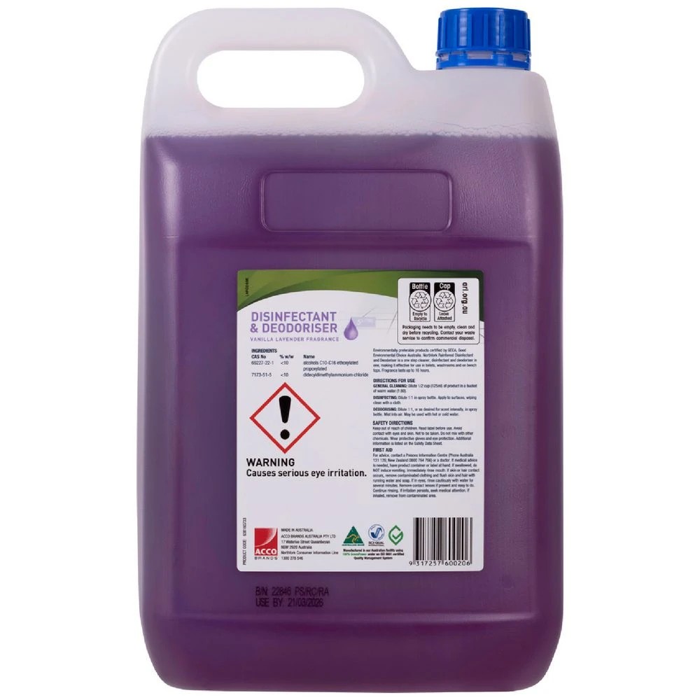 2 Northfork GECA Disinfectant and Deodoriser 5L, 2 of 2