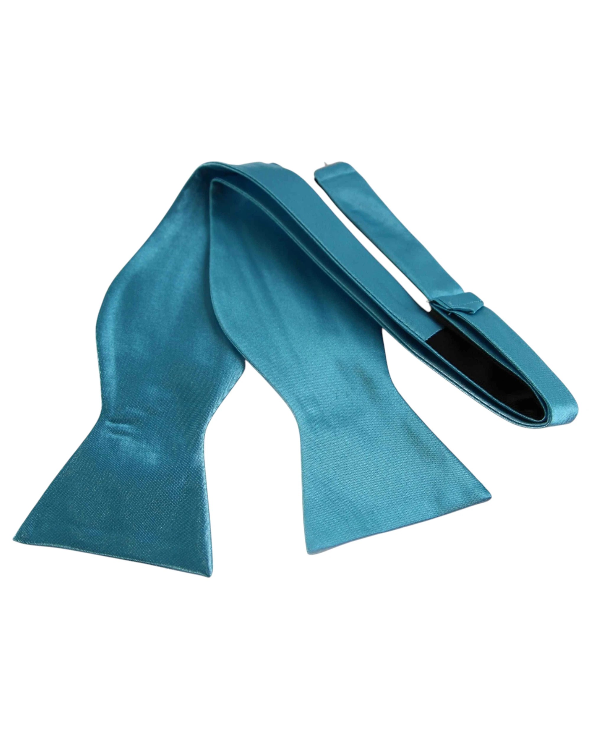 1 Zasel Mens Self Tie Bow Tie - Blue - Blue, 1 of 2