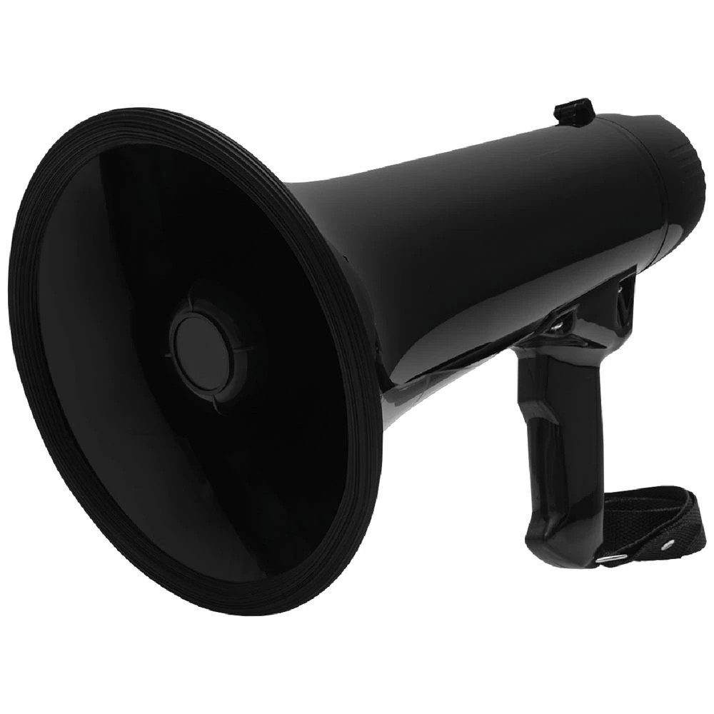 1 J.Burrows Megaphone With Microphone Black, 1 of 4