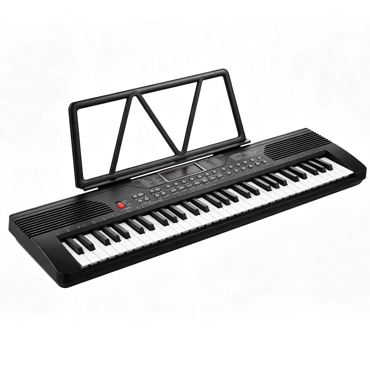 Ausway 61 Key Electronic Keyboard Piano Portable Music Instrument with ...