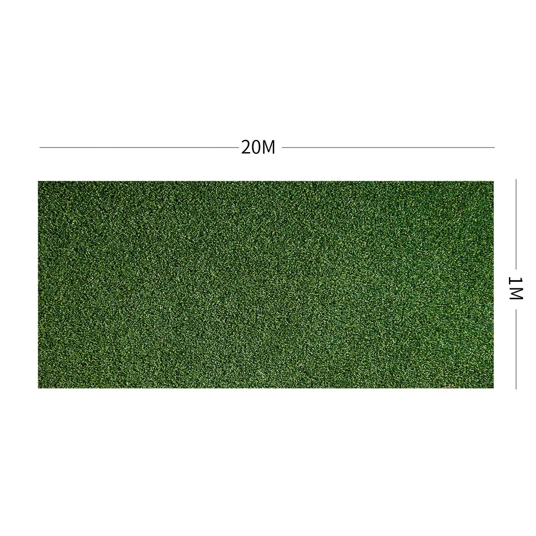 2 Marlow Artificial Grass Synthetic Turf Fake Plastic Plant 17mm 20sqm 1 x 20m, 2 of 5