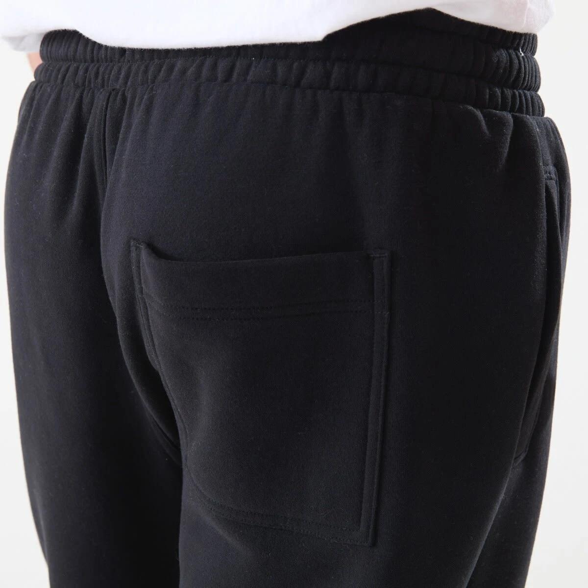 6 Straight Leg Trackpants Black, 6 of 6