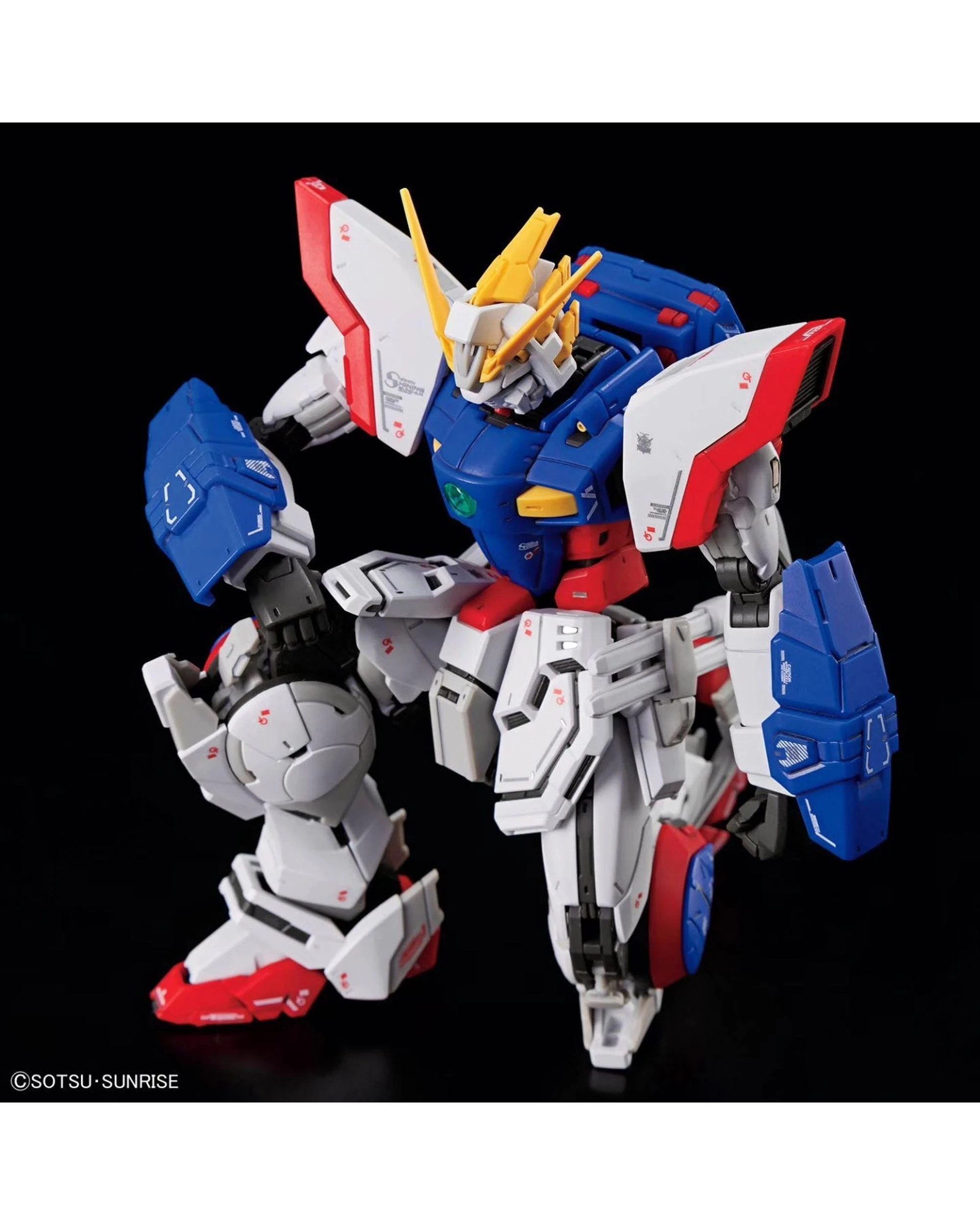10 Bandai Gundam Real Grade Shining Gundam 1/144 Scale Model Kit, 10 of 10