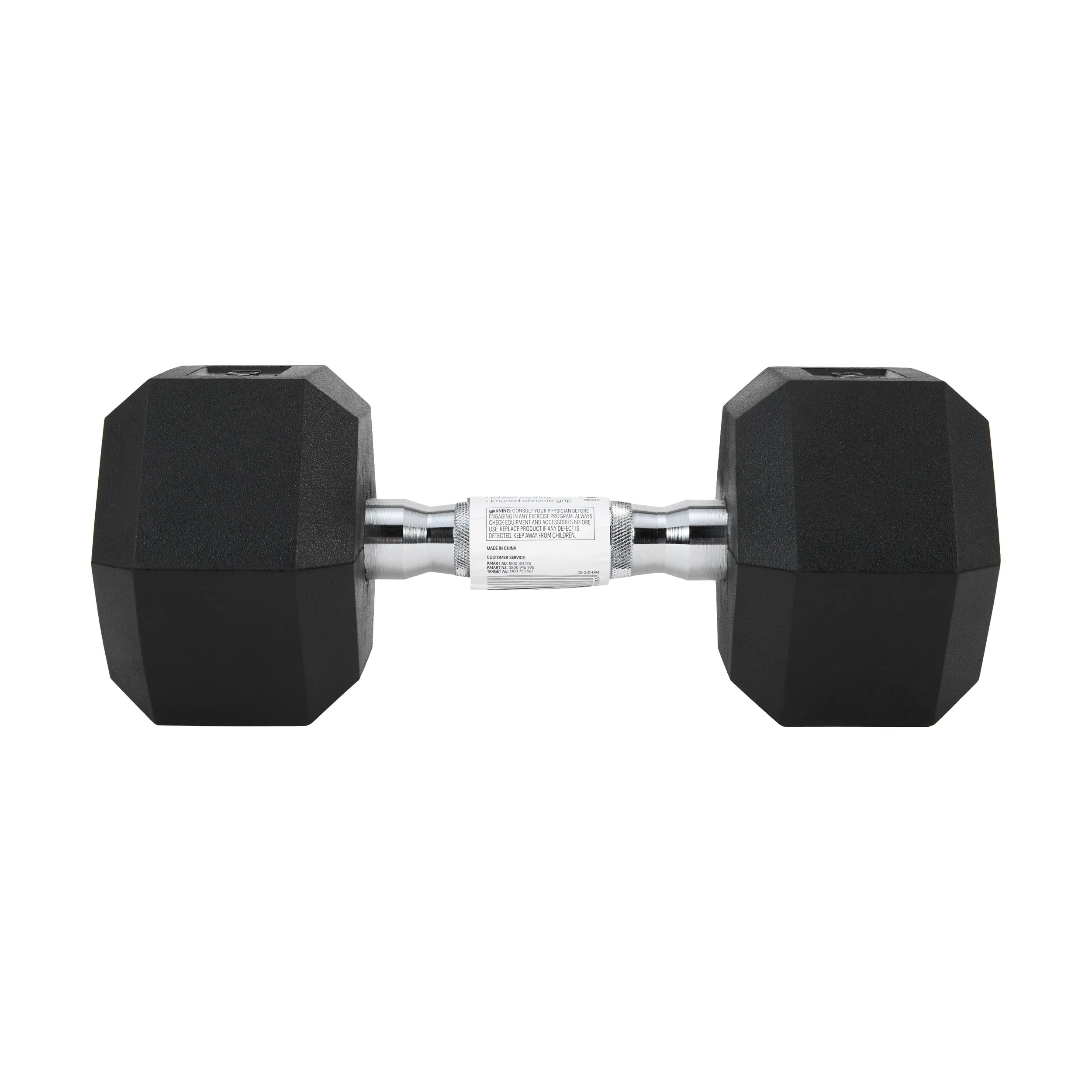 6 10kg Hexagonal Dumbbells, 6 of 6