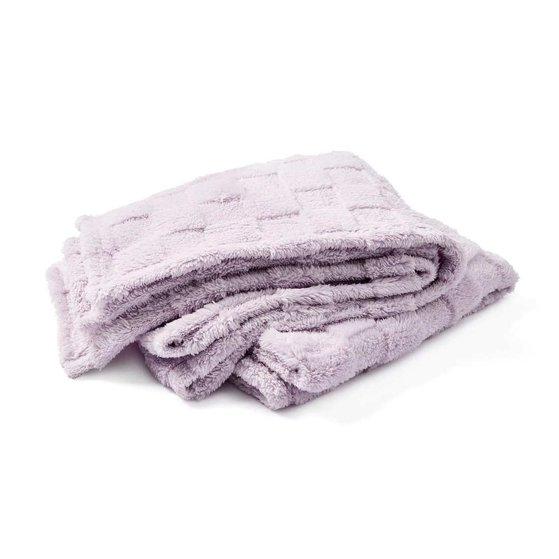 3 Soft Check Throw - Lilac, 3 of 6