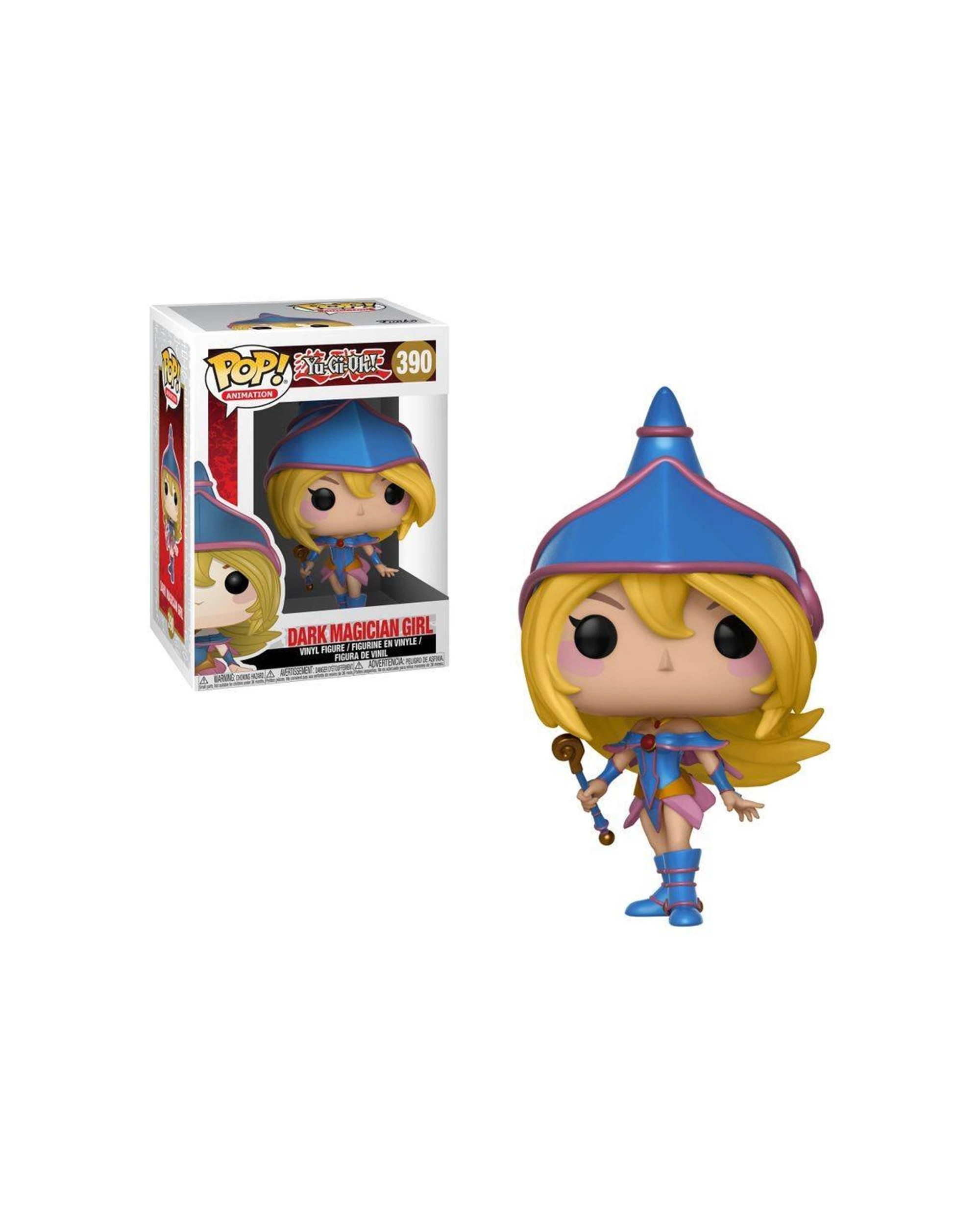 1 Pop Vinyl Figurine Yu-Gi-Oh - Dark Magician Girl 10cm Vinyl Collectible Figure - Multi, 1 of 3