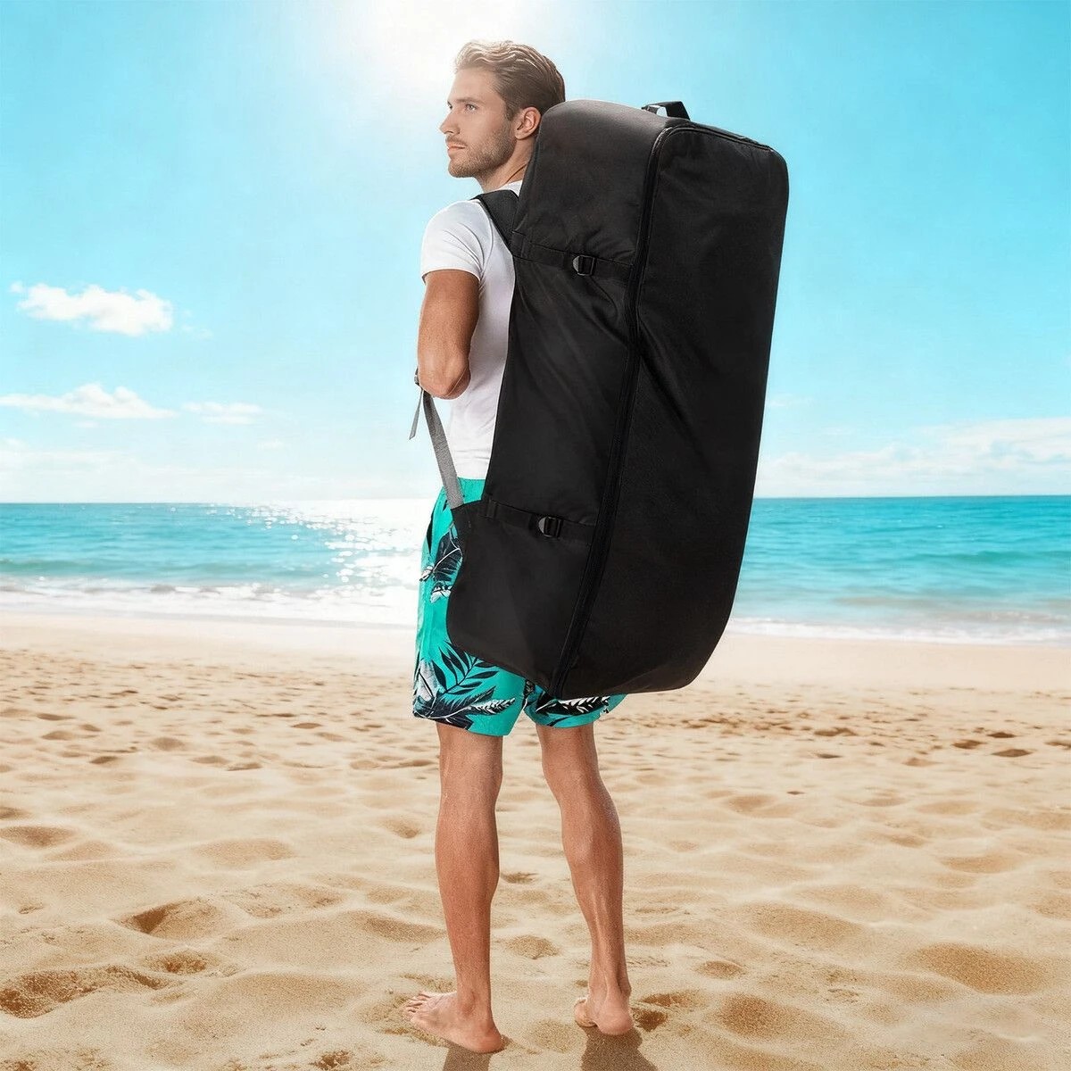 3 Ausway Stand Up Paddle Board Inflatable SUP Surfboard Kayak, 3 of 3