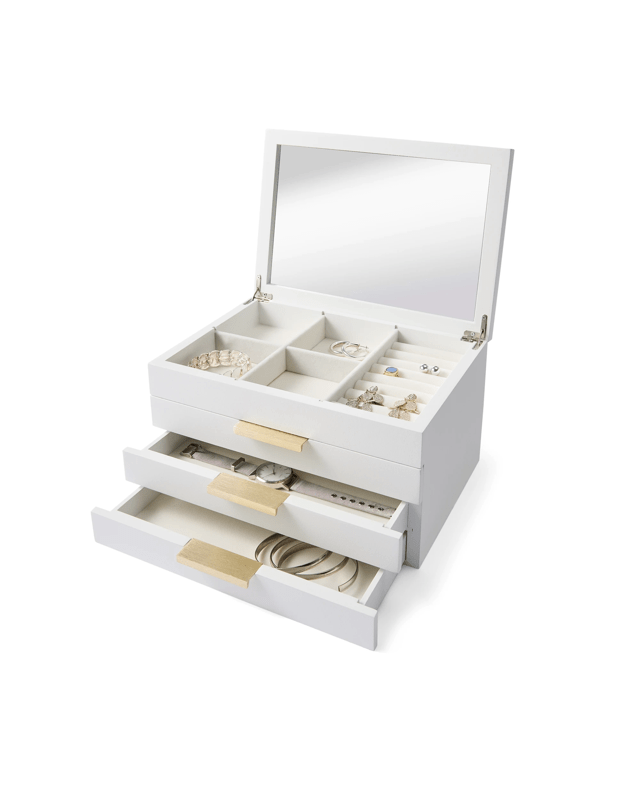 4 Tier White Jewellery