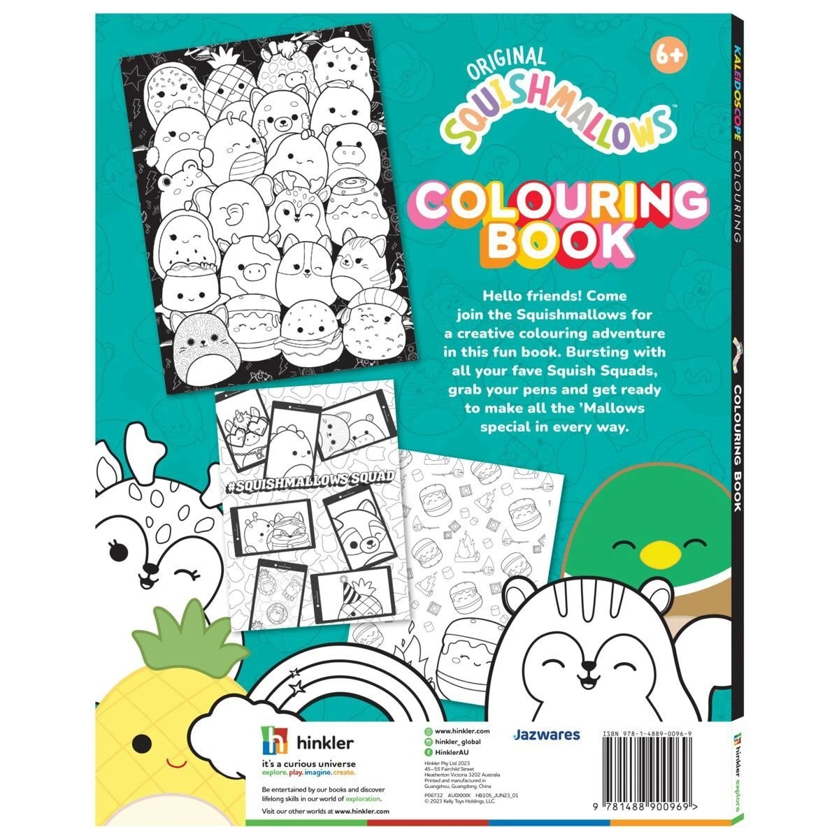 5 Kaleidoscope Colouring: Original Squishmallows Colouring Book, 5 of 5
