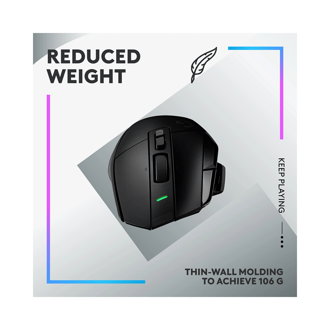 8 Logitech G502 X PLUS LIGHTSPEED Wireless RGB Gaming Mouse - Black, 8 of 9