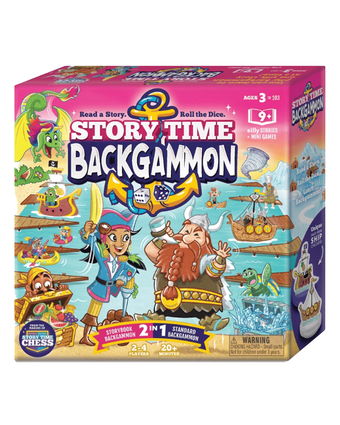 Thinking Cup Games Story Time Backgammon - Kmart