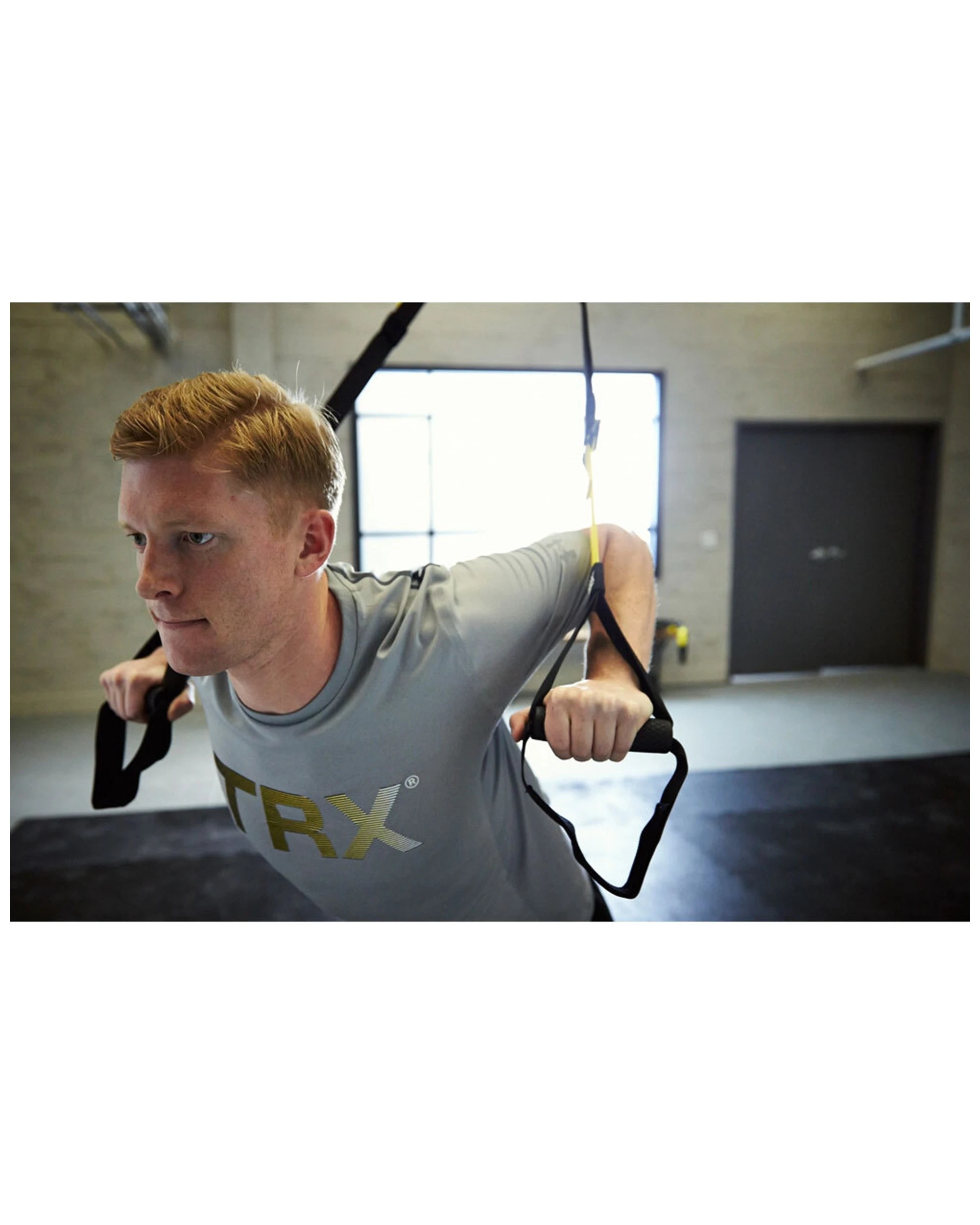 4 TRX Strong Suspension Trainer Kit With Straps Door Anchor Mesh Bag And Poster - Multi, 4 of 7