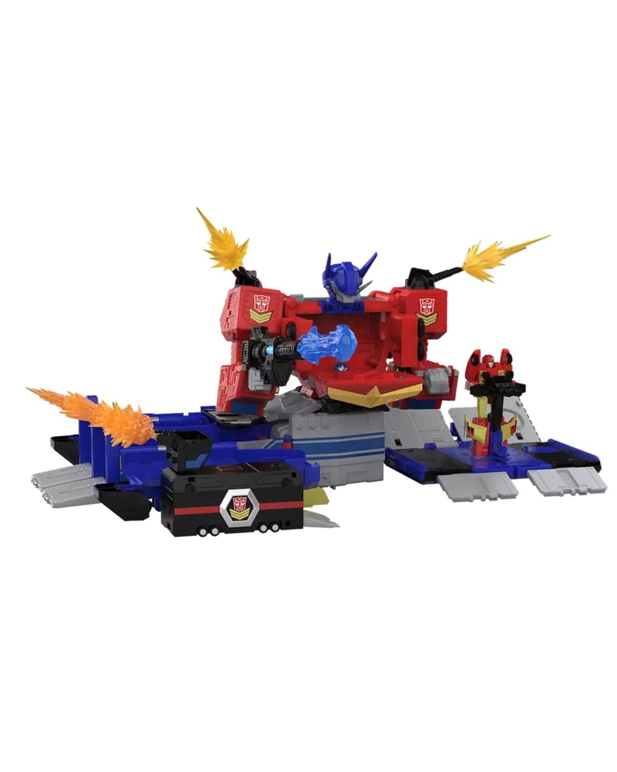 7 Transformers Age of the Primes: Titan Class The Thirteen Star Optimus Prime Figure, 7 of 10