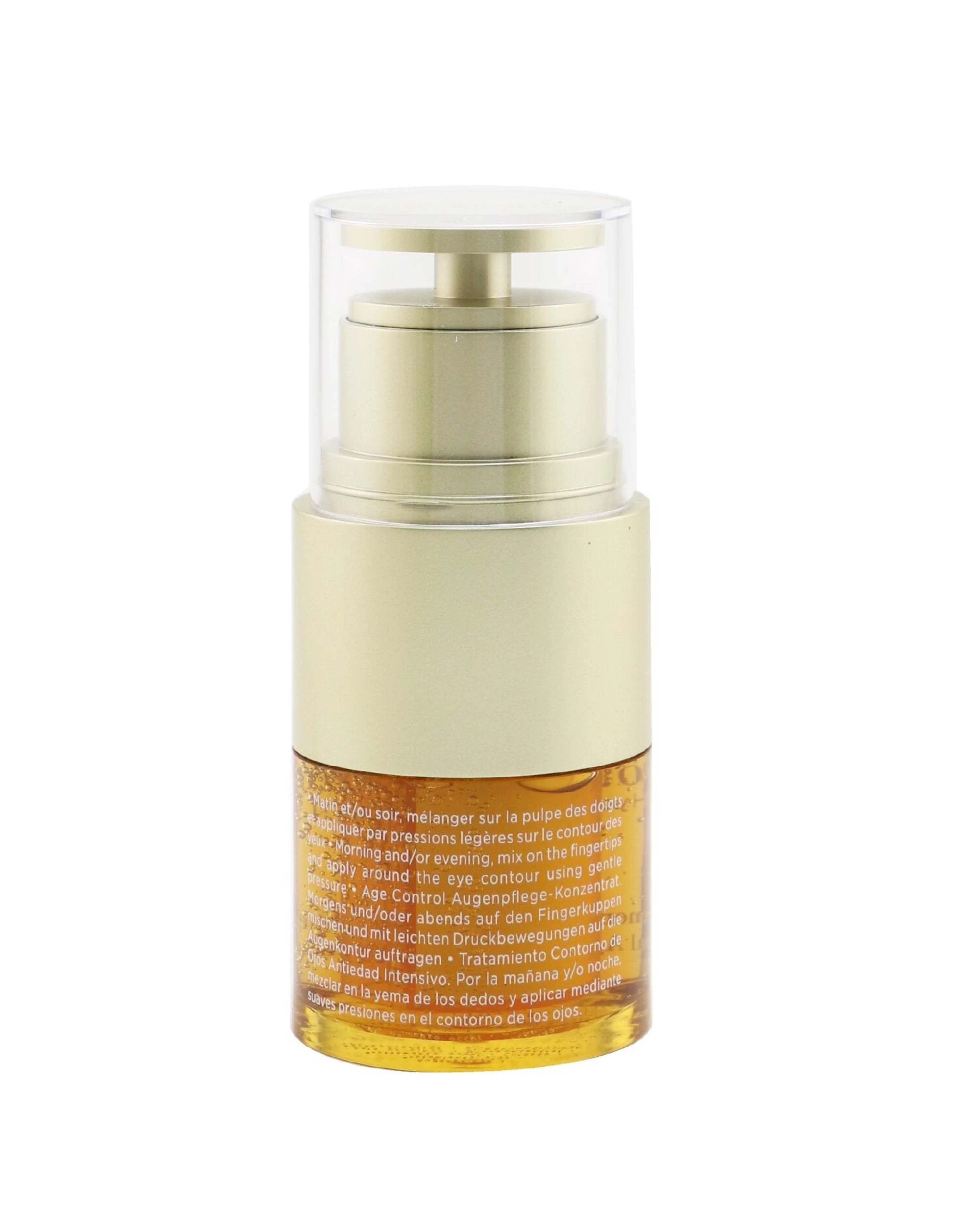 3 Clarins Double Serum Eye (Hydrolipidic System) Global Age Control Concentrate  20ml/0.6oz, 3 of 3
