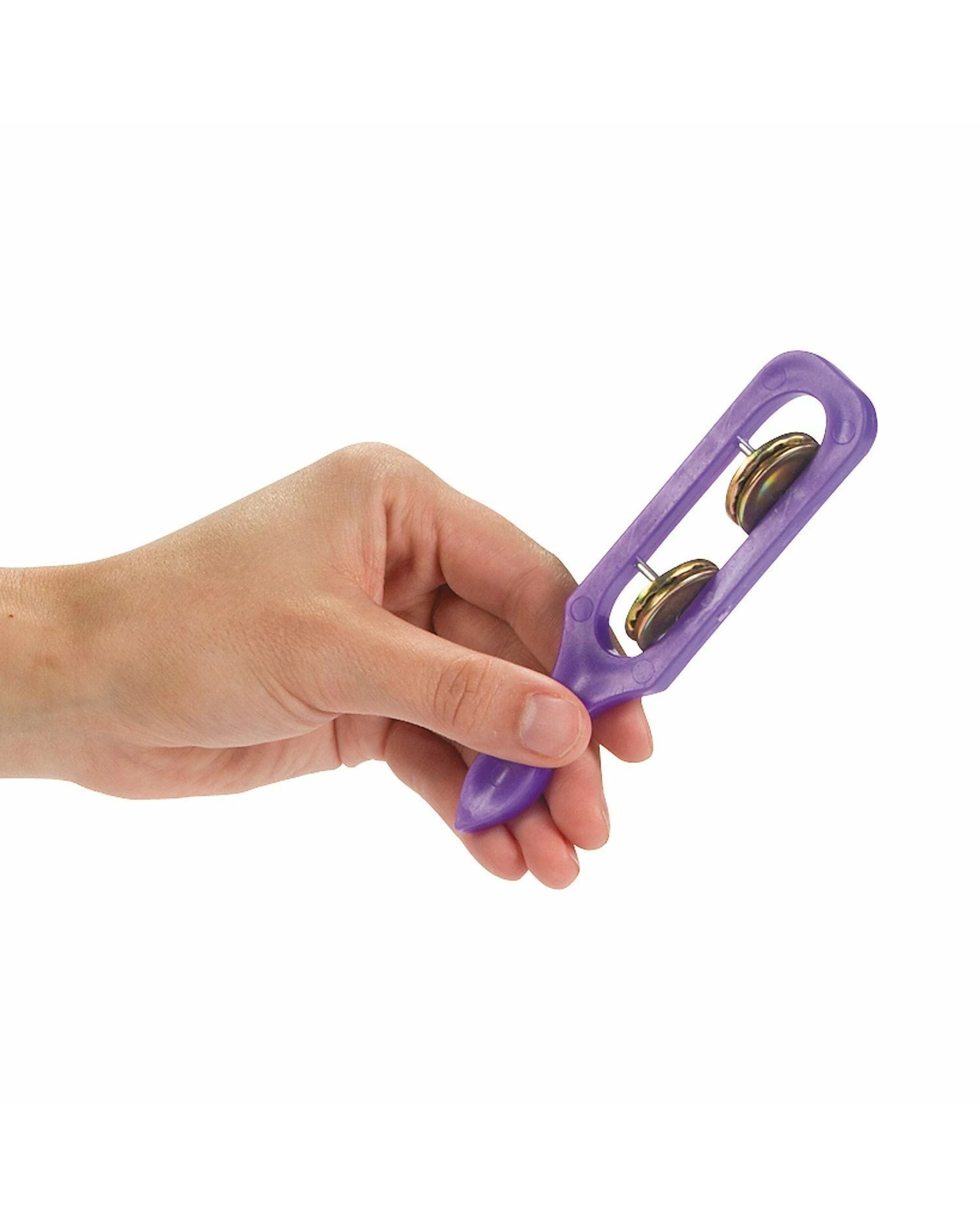 2 Partyrama Mini Coloured Tambourine Sticks Pack of 12, 2 of 2