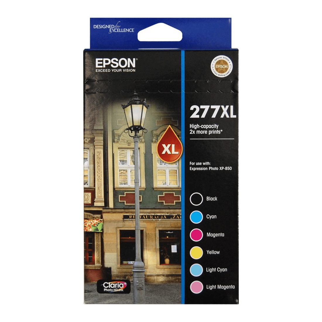 1 Epson 277XL 6 Ink Cartridge Value Pack, 1 of 1
