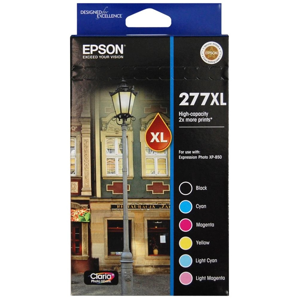 1 Epson 277XL 6 Ink Cartridge Value Pack, 1 of 1