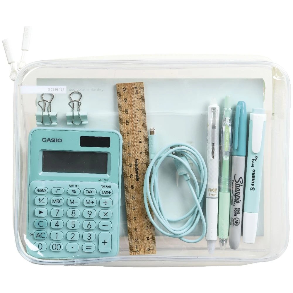 3 Soeru Box Pencil Case A5 Clear, 3 of 3