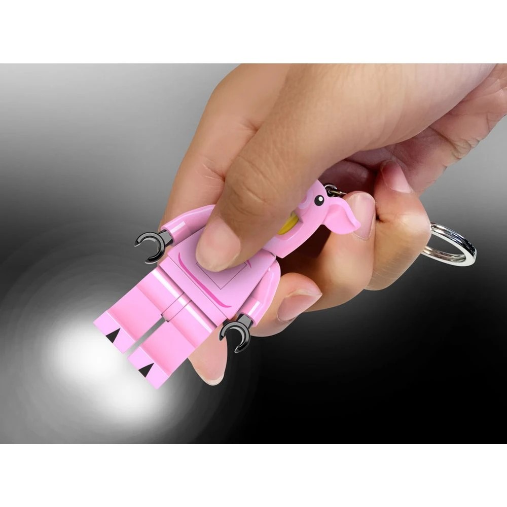 3 Lego Piggy LEDLITE Keyring, 3 of 7