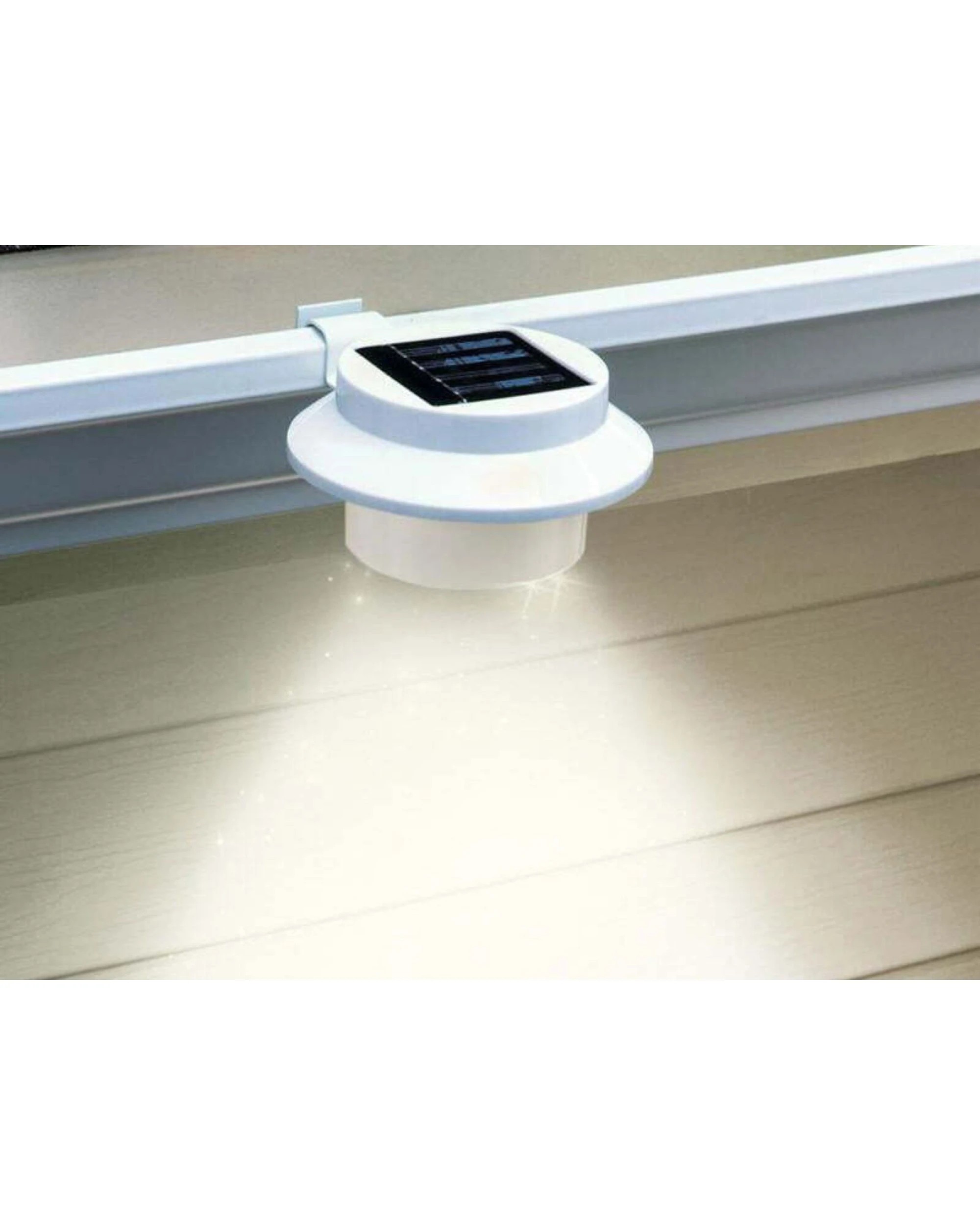 2 Lenoxx Solar Multipurpose Light (6-Piece, White) w/ Screw & Mount, Energy-Saving, 2 of 4