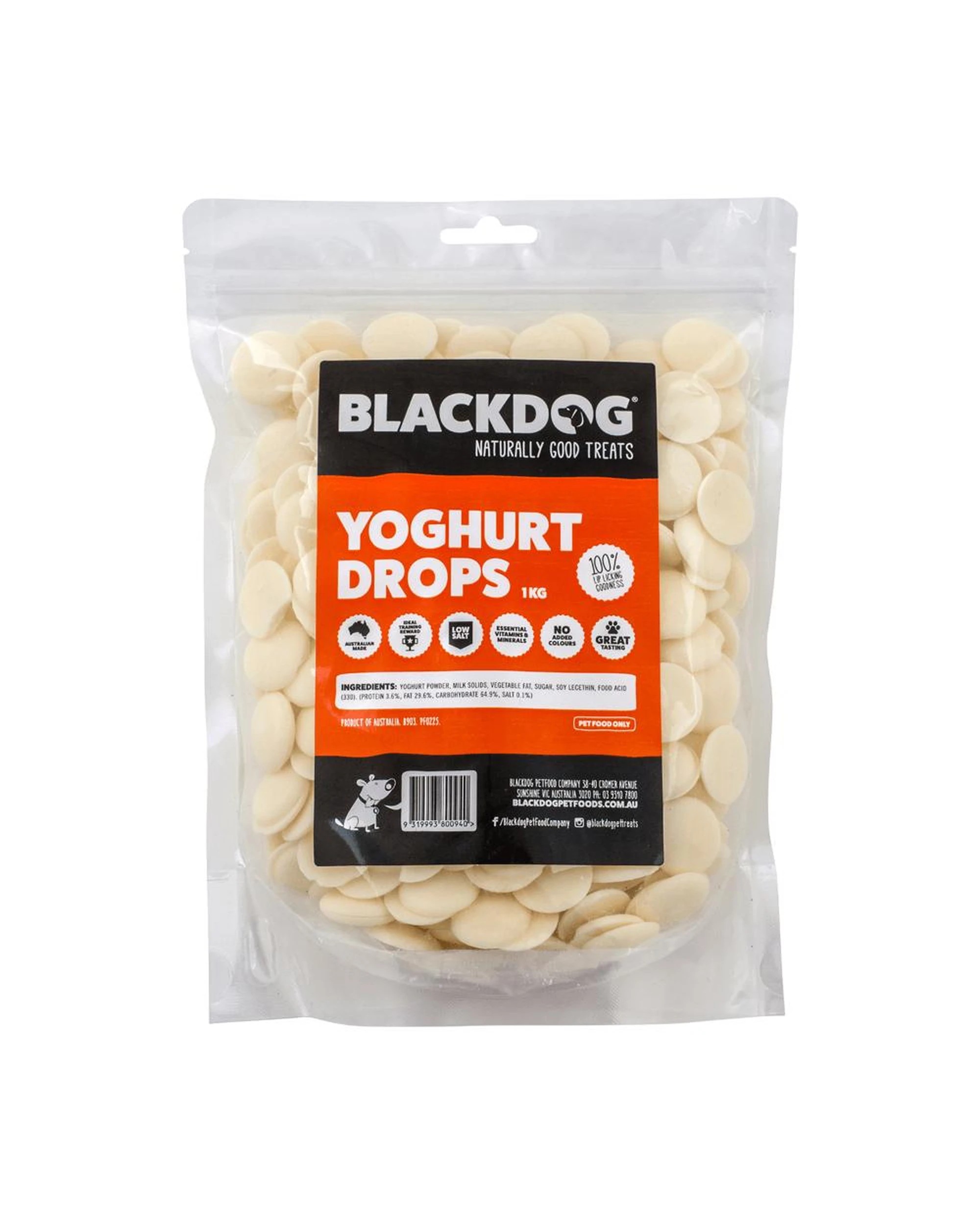 3 Blackdog Yoghurt Drops 1kg, 3 of 3