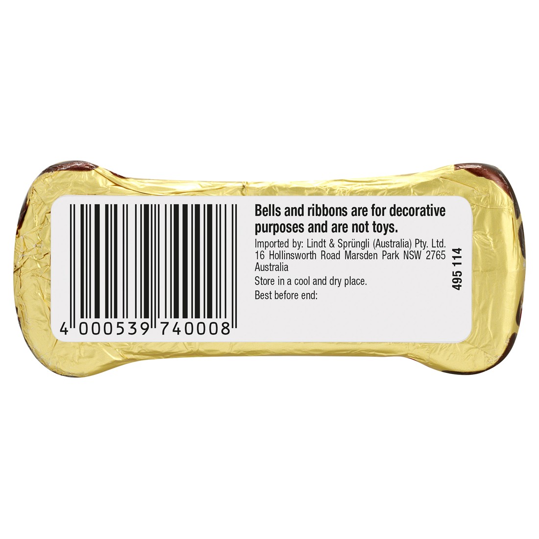 3 Lindt Gold Reindeer 100g, 3 of 4