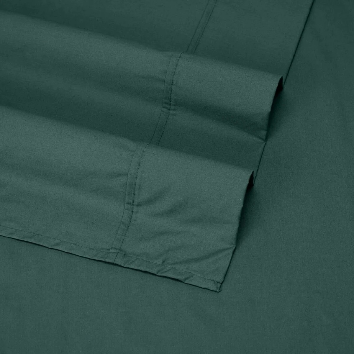 4 250 Thread Count Cotton Rich Sheet Set - King Bed, Teal, 4 of 6