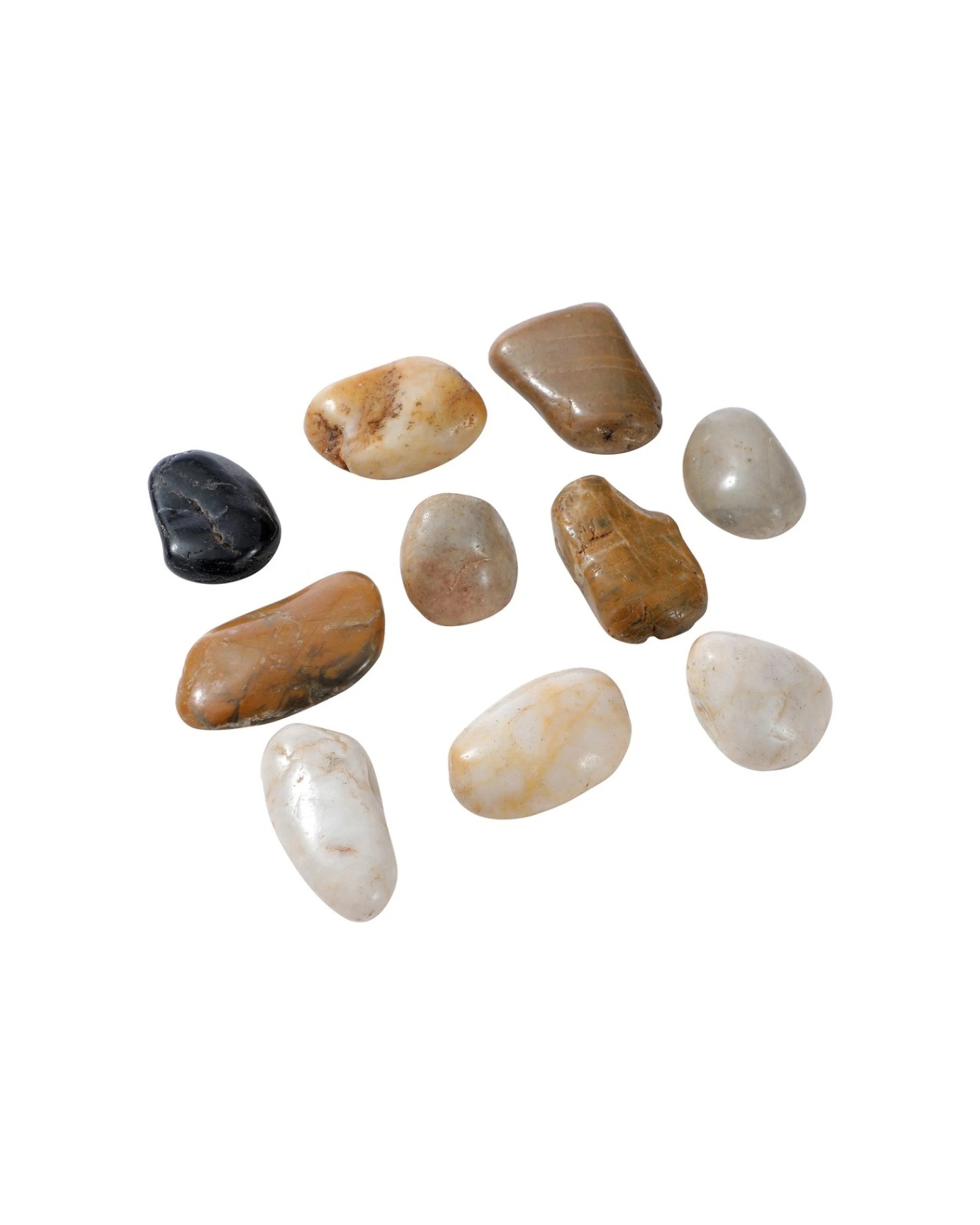 2 Paws & Claws 6PK Large Decorative Stones Fish Aquarium Decor 5-8cm 1kg - Multi, 2 of 4