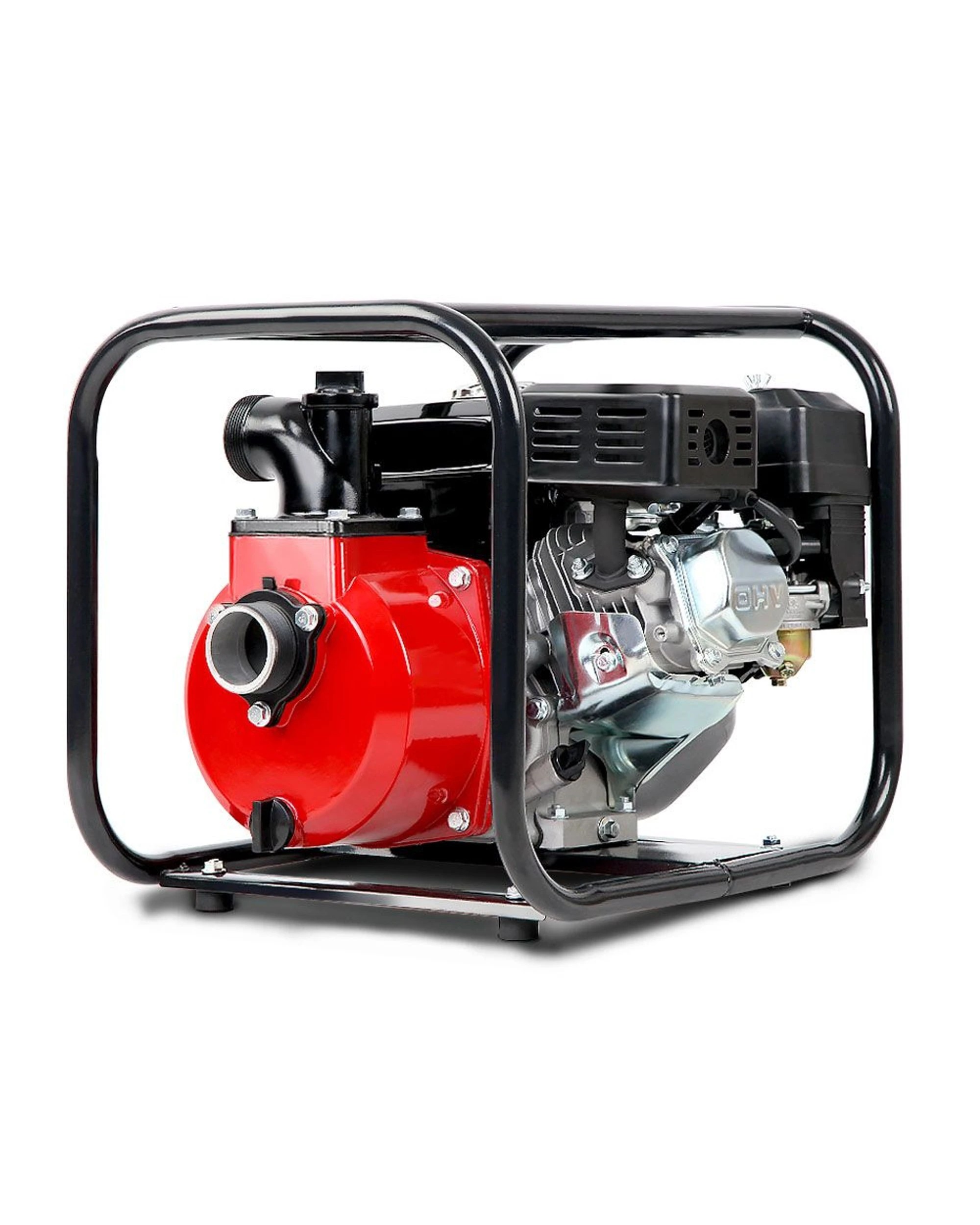 1 Giantz 7HP 2" Petrol Water Pump, High Flow 4-Stroke Engine for Fire Fighting, Irrigation, Farm, Garden, Outdoor - Multi, 1 of 7