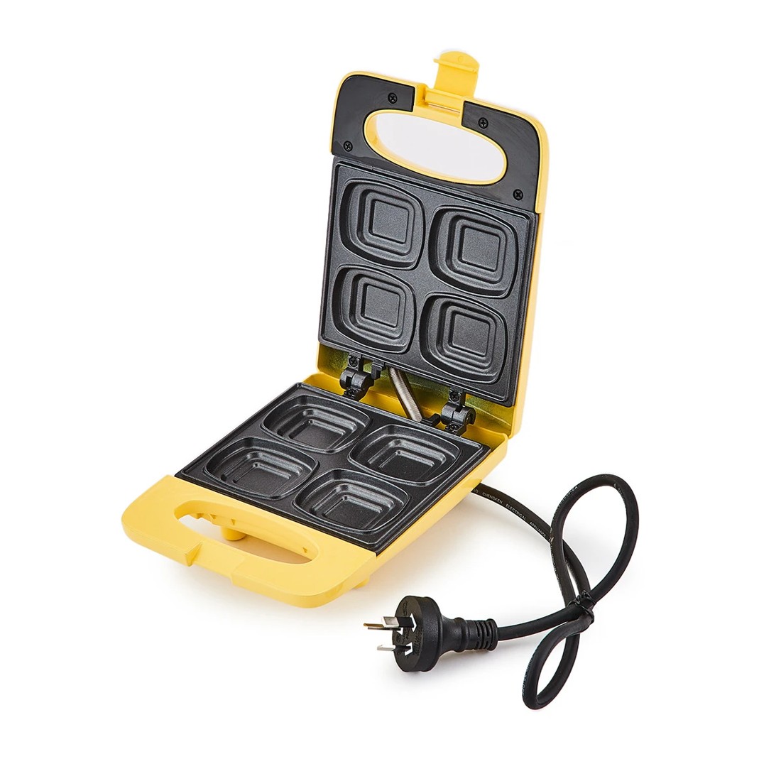 10 Mini Jaffle Maker - Yellow, 10 of 10
