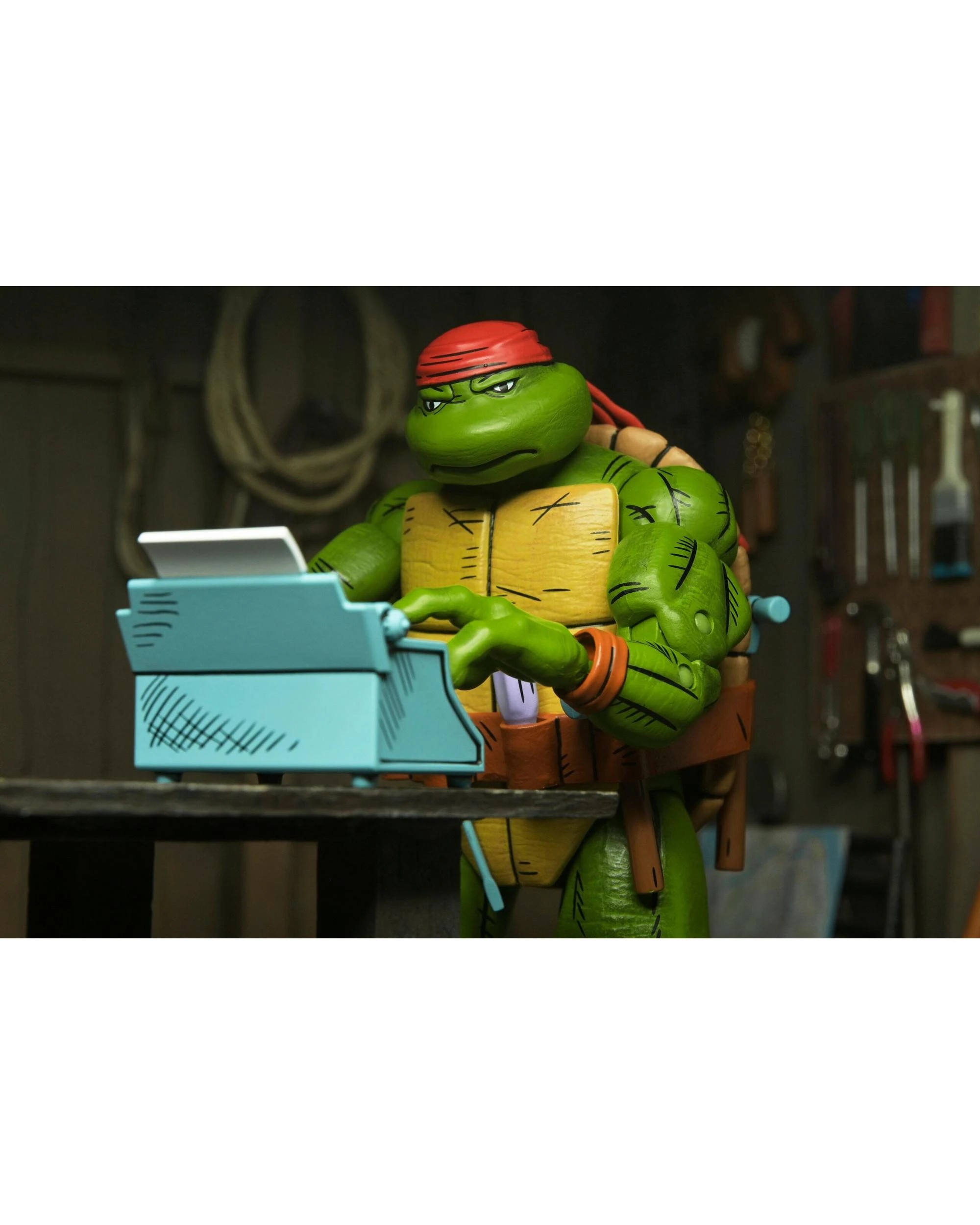 4 NECA Teenage Mutant Ninja Turtles Mirage Comics Handyman Donatello 7 inch Action Figure, 4 of 7