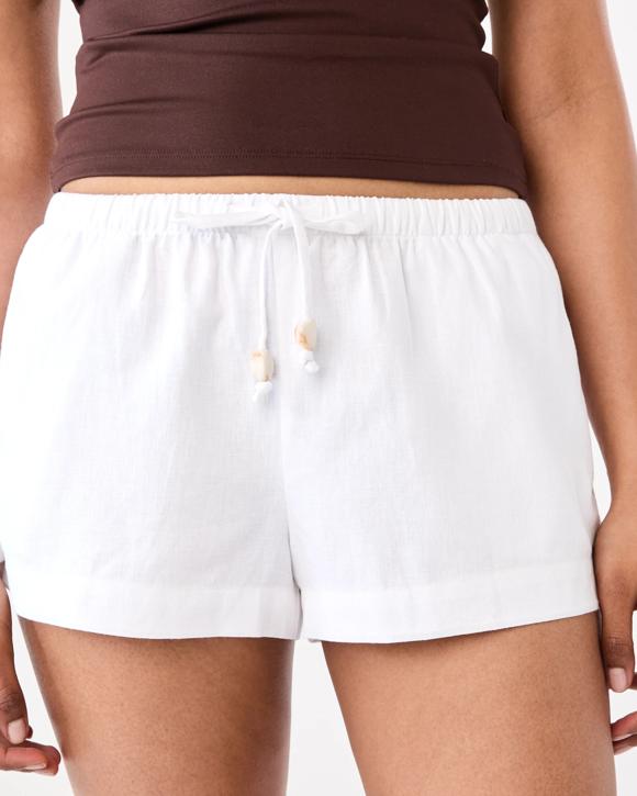 Linen Blend Shorts