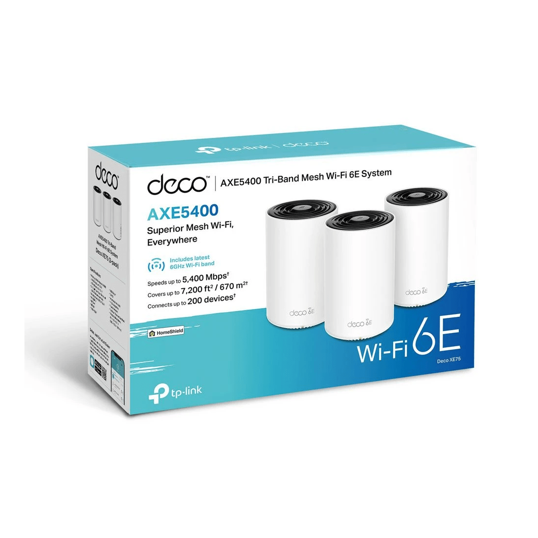 8 TP-Link AXE5400 Tri-band Mesh WiFi 6E System 3 Pack, 8 of 9