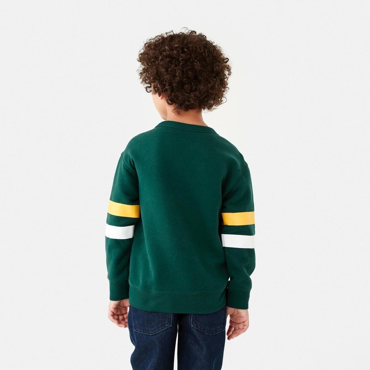 2 Varsity Crew Sweatshirt Vars Green, 2 of 8