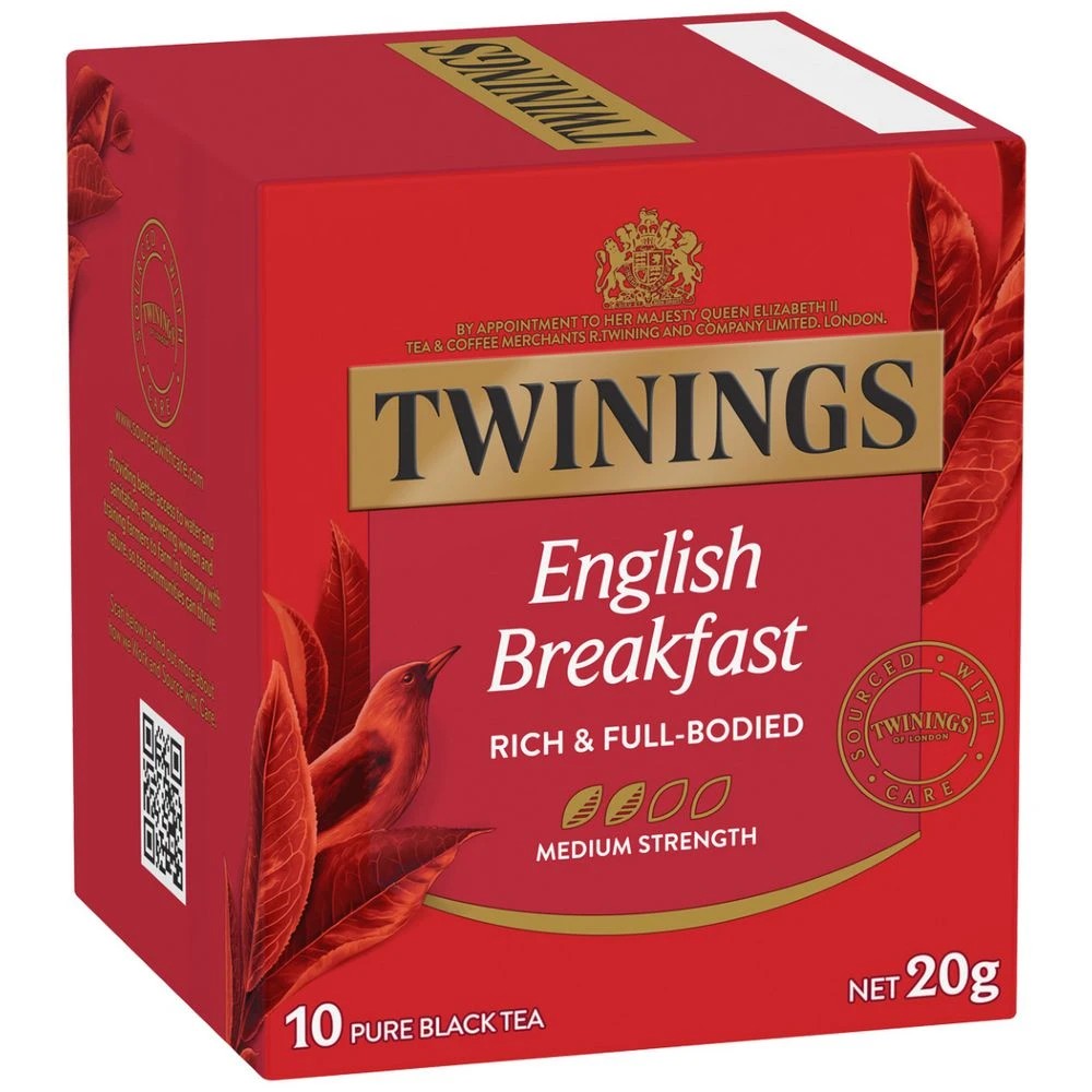 1 Twinings English Breakfast Tea Bags 10 Pack, 1 of 1