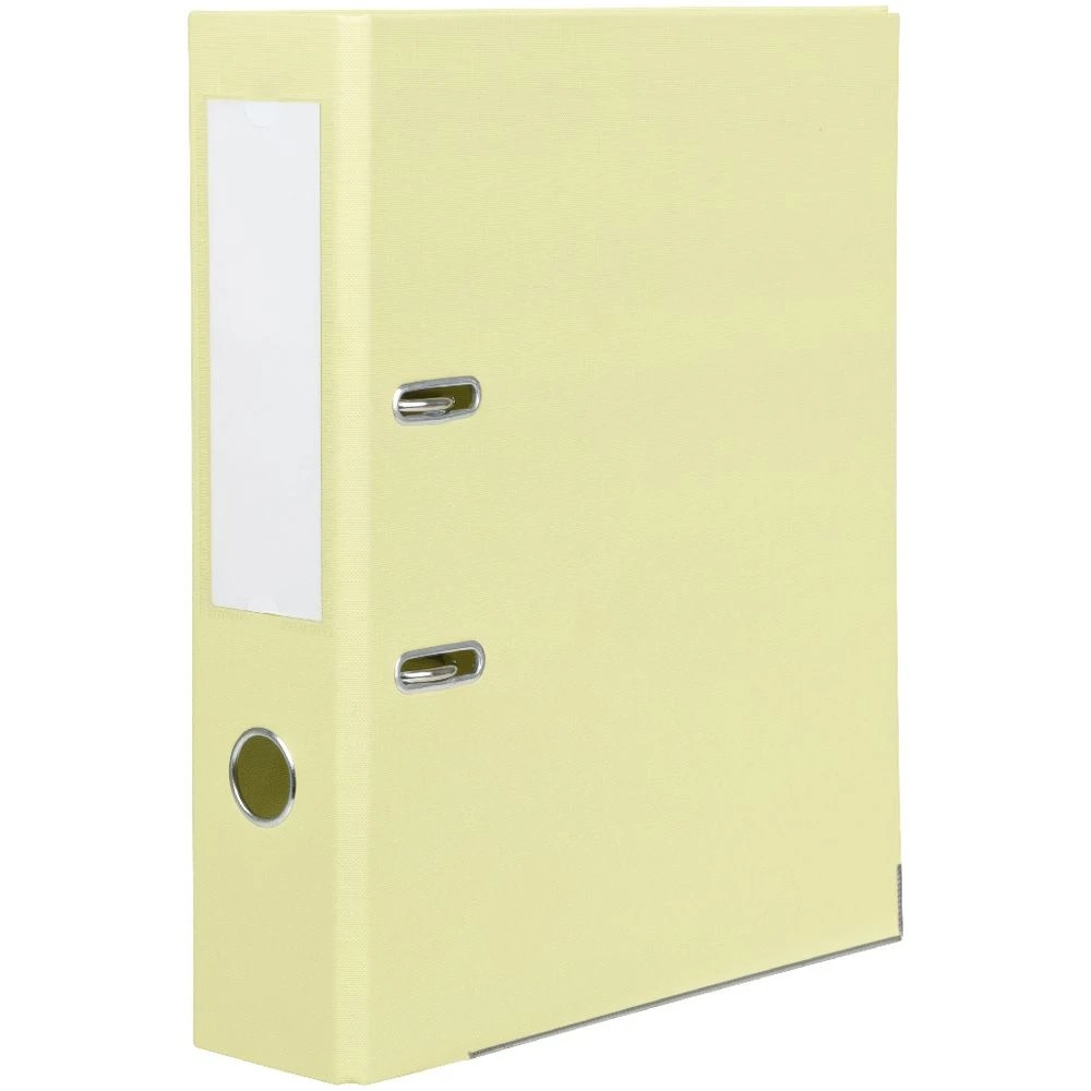 2 J.Burrows A4 Lever Arch Pale Lemon, 2 of 6