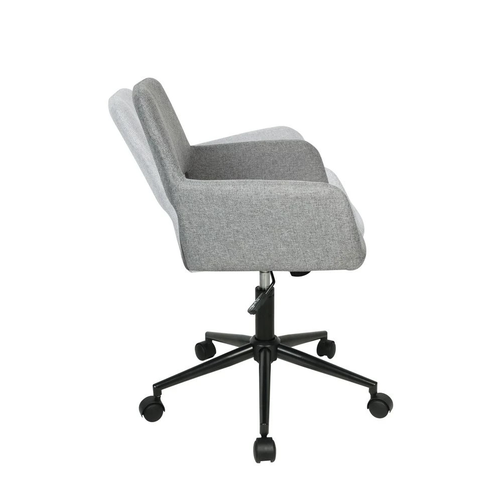 10 Otto Nordby Desk Chair Fabric Grey Ergonomic Chairs and Desk Chairs, 10 of 10